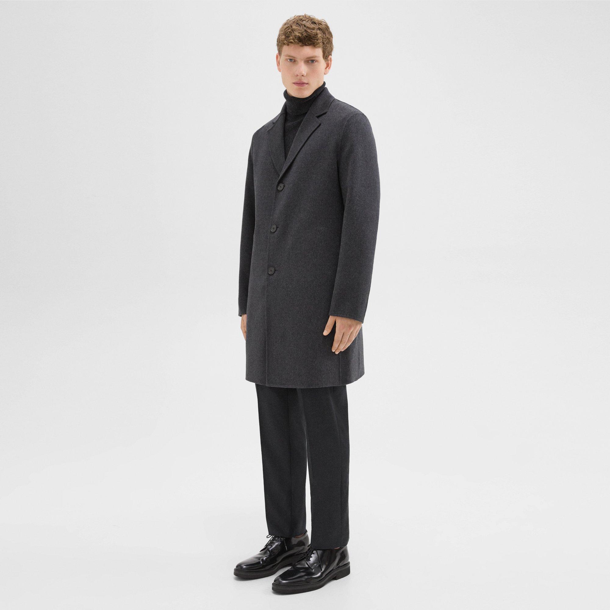 Almec Coat in Double-Face Wool-Cashmere