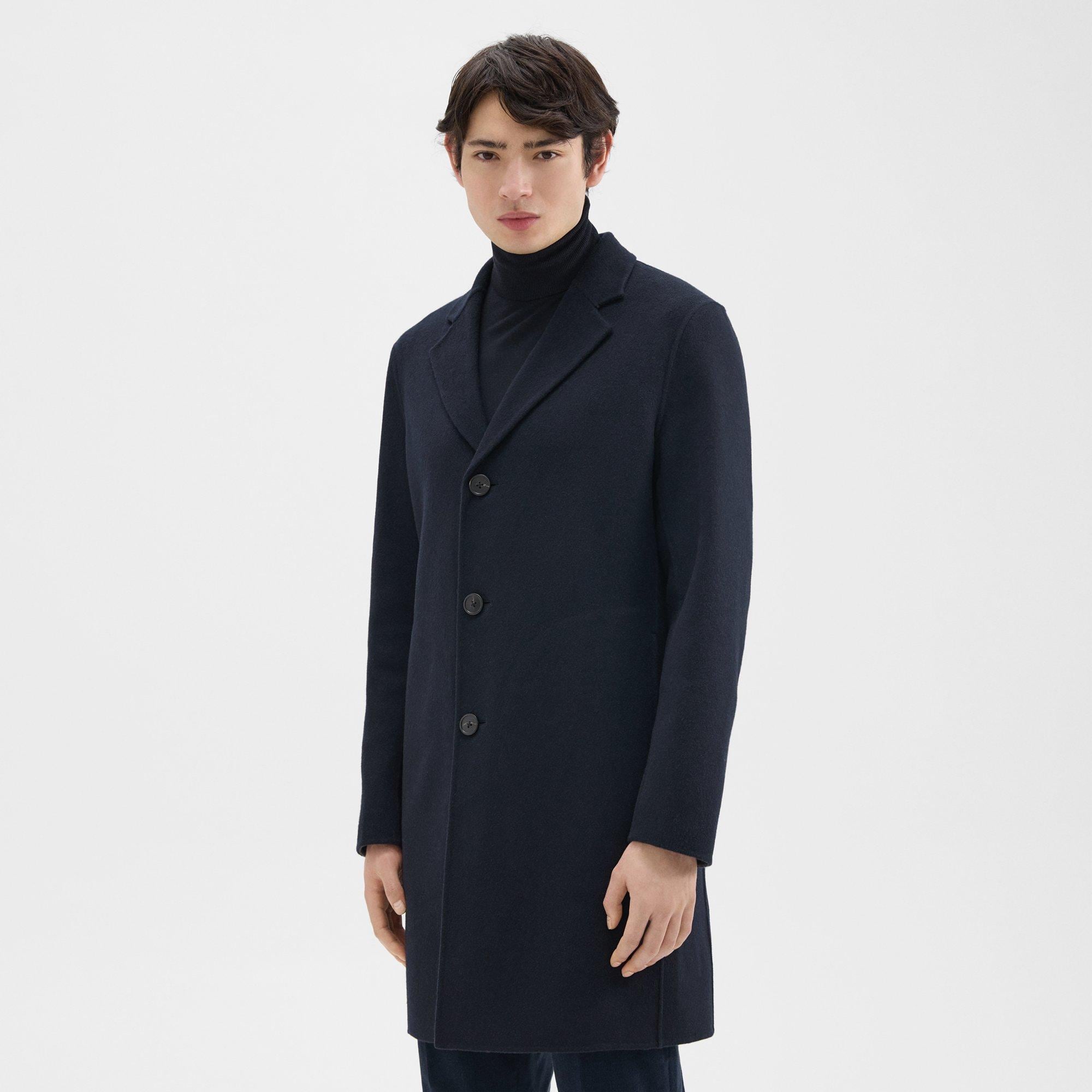 Almec Coat in Double-Face Wool-Cashmere