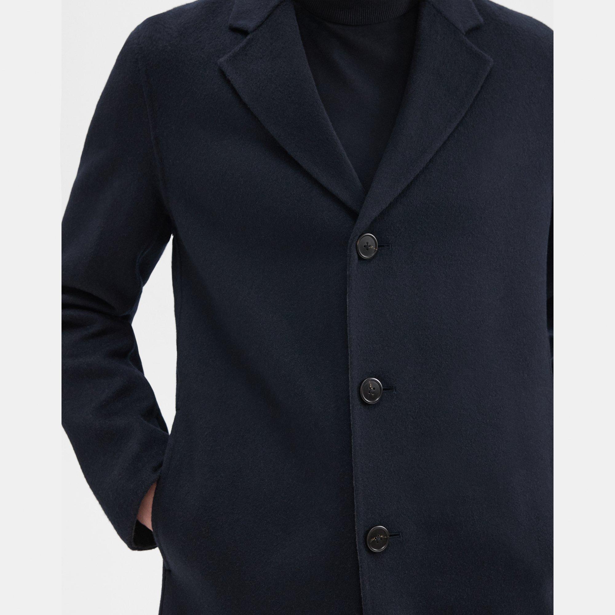 Almec Coat in Double-Face Wool-Cashmere