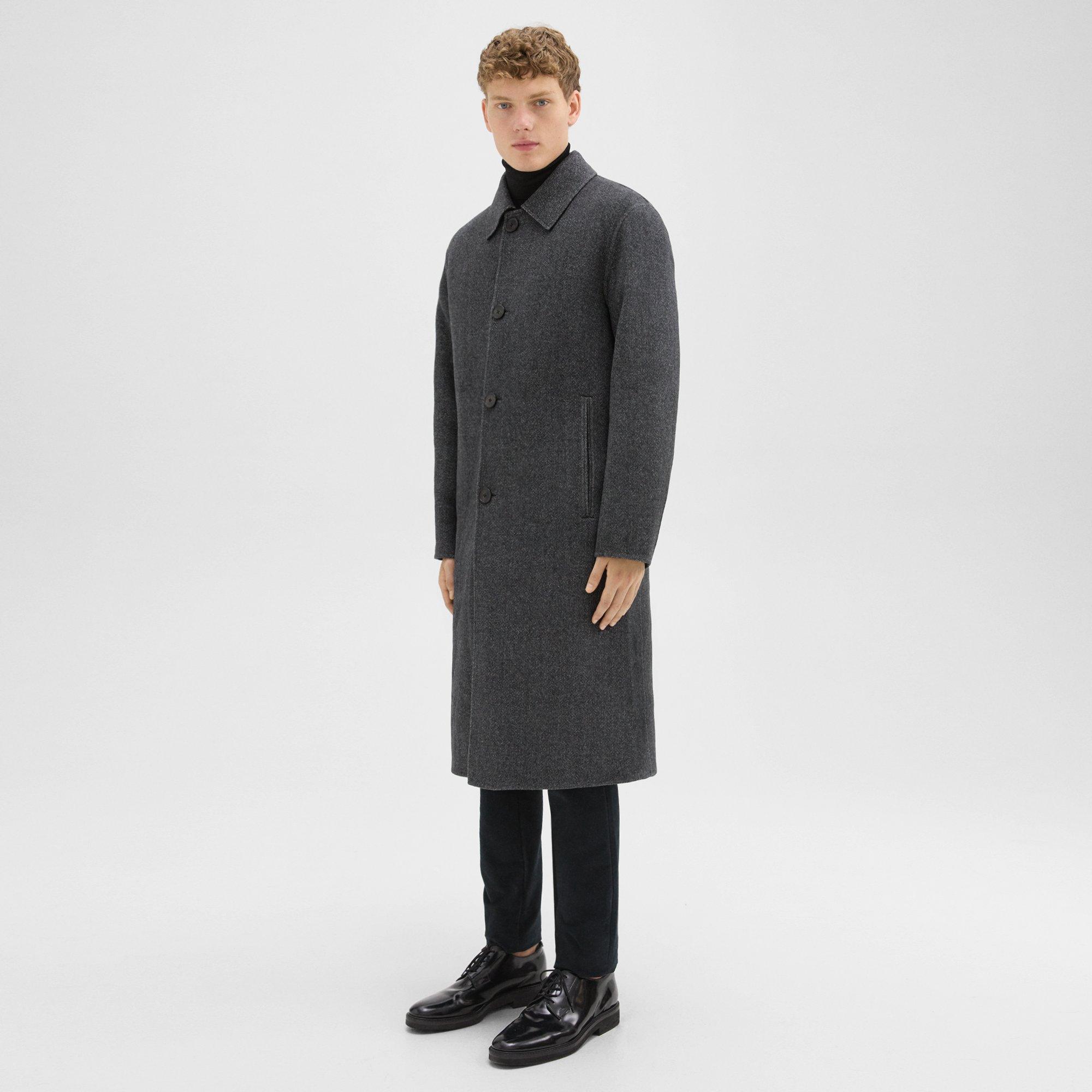 Randall Coat in Double-Face Wool-Cashmere