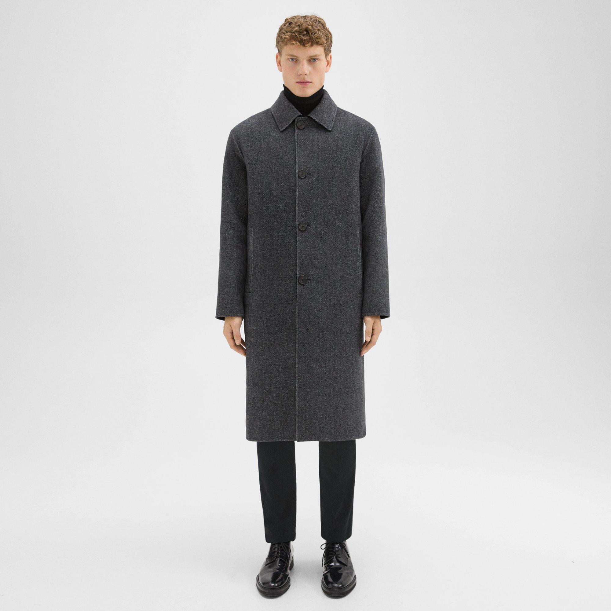 Randall Coat in Double-Face Wool-Cashmere