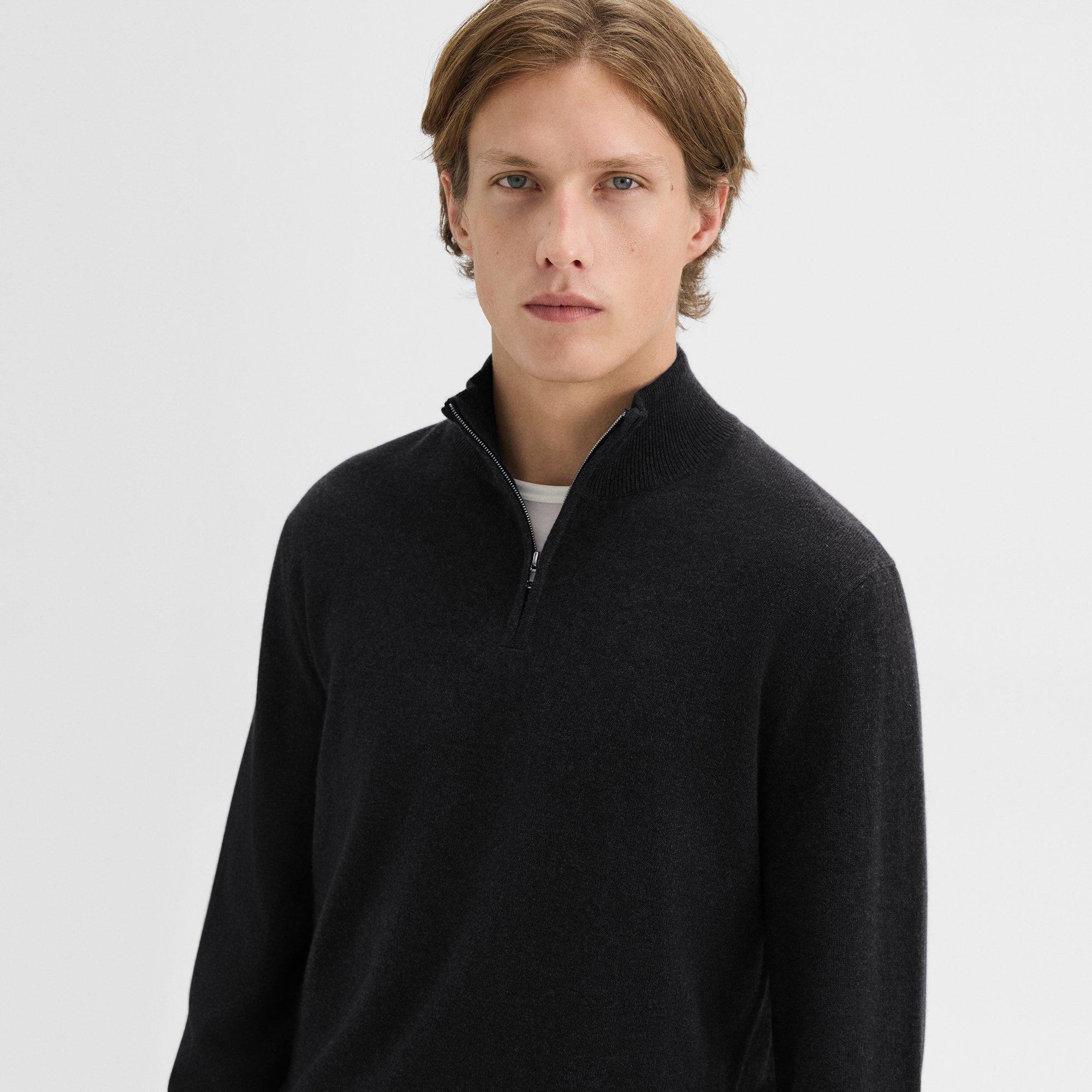 Hilles Quarter-Zip Sweater in Cashmere