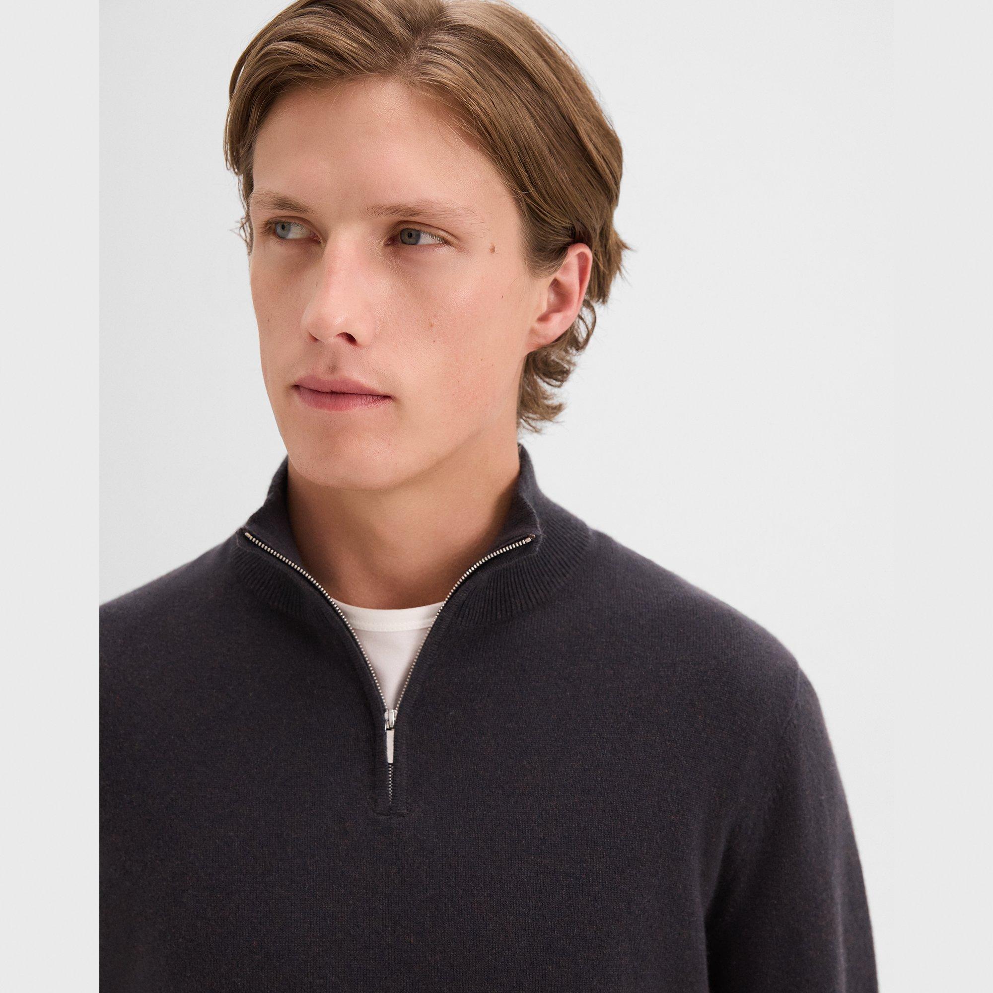 Hilles Quarter-Zip Sweater in Cashmere