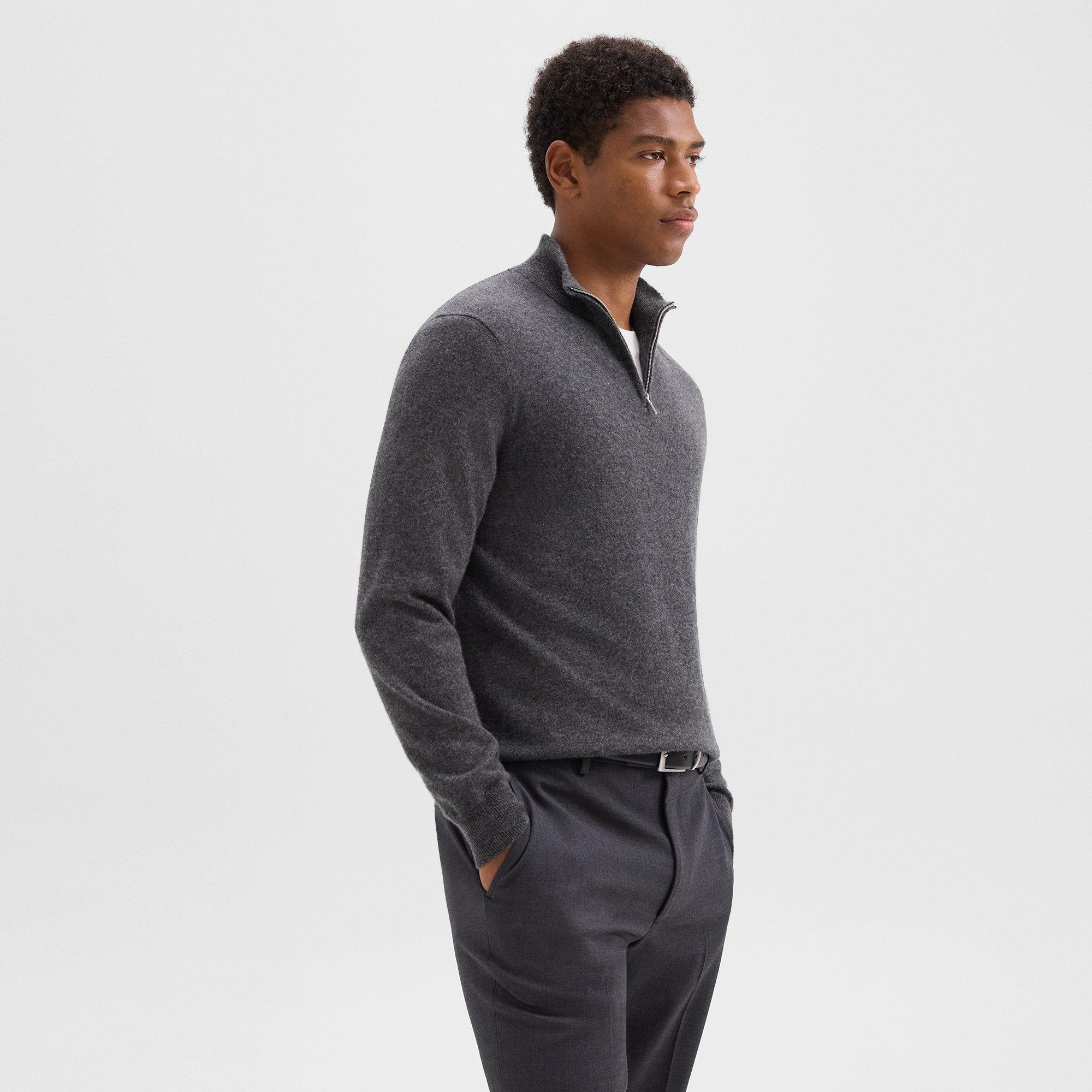 Hilles Quarter-Zip Sweater in Cashmere