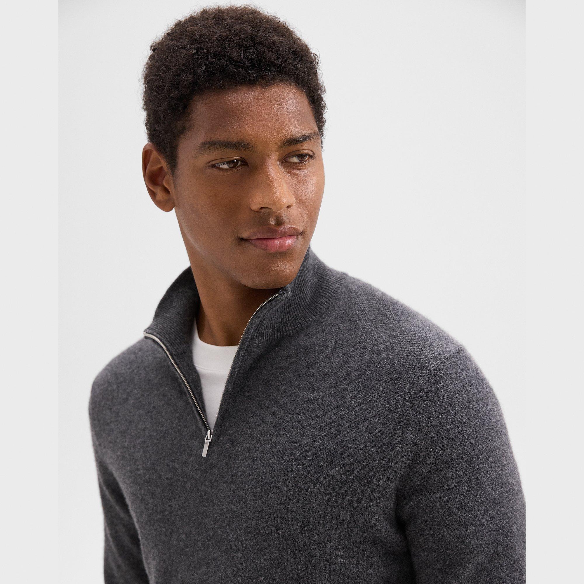 Hilles Quarter-Zip Sweater in Cashmere