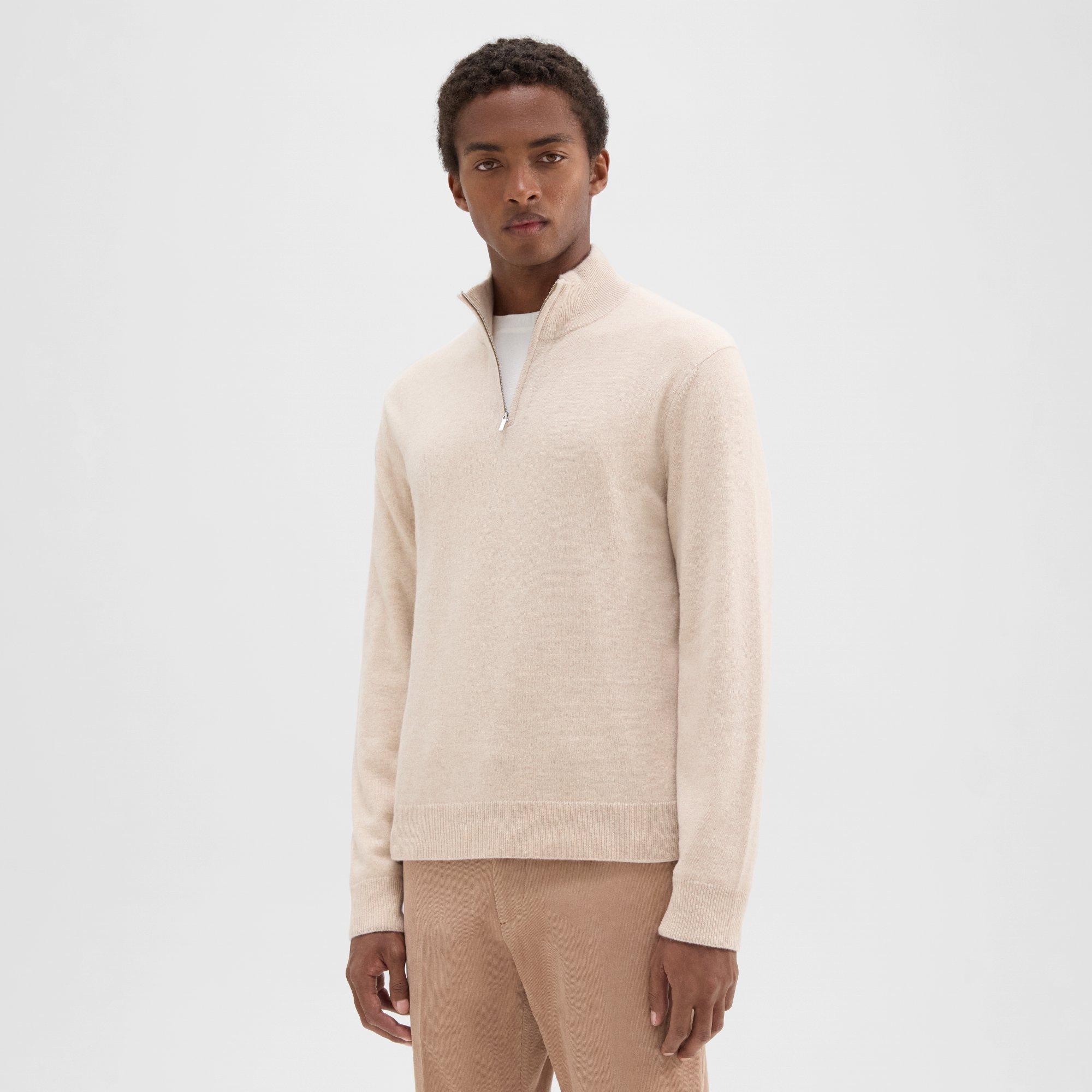 Hilles Quarter-Zip Sweater in Cashmere