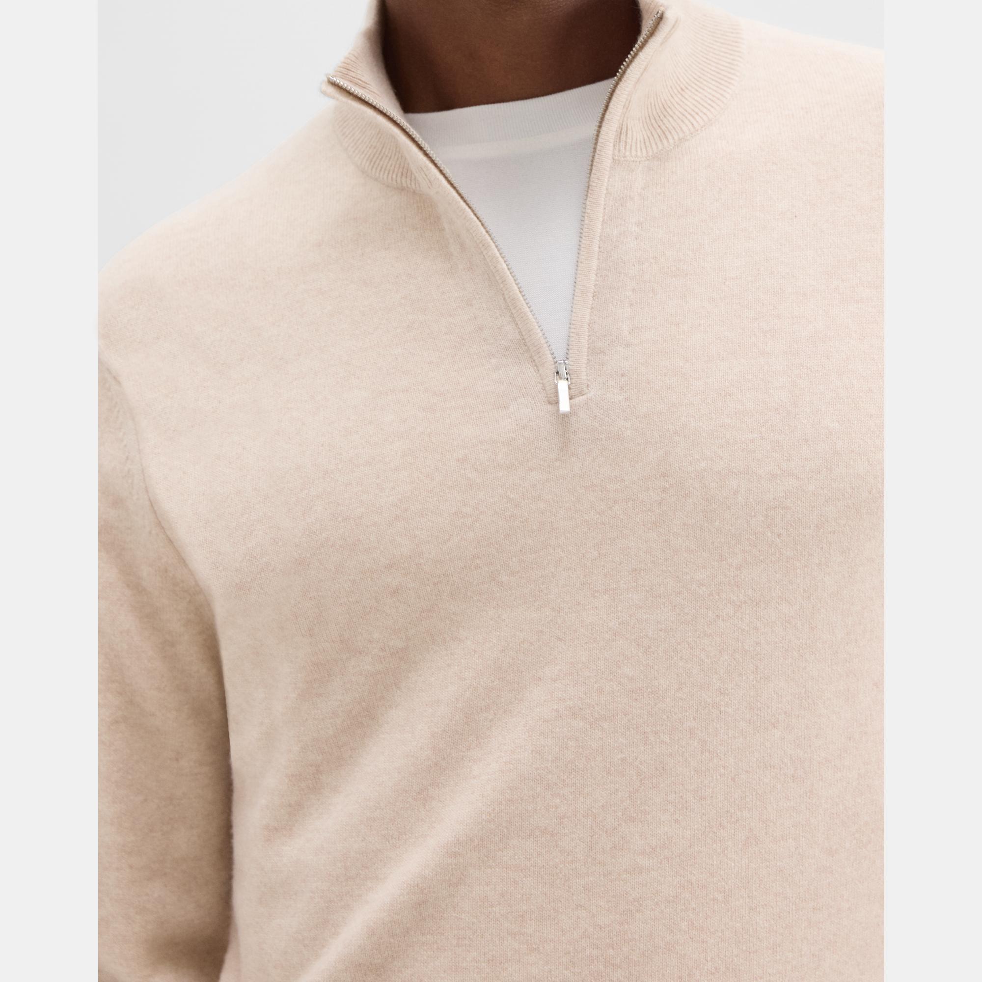 Hilles Quarter-Zip Sweater in Cashmere