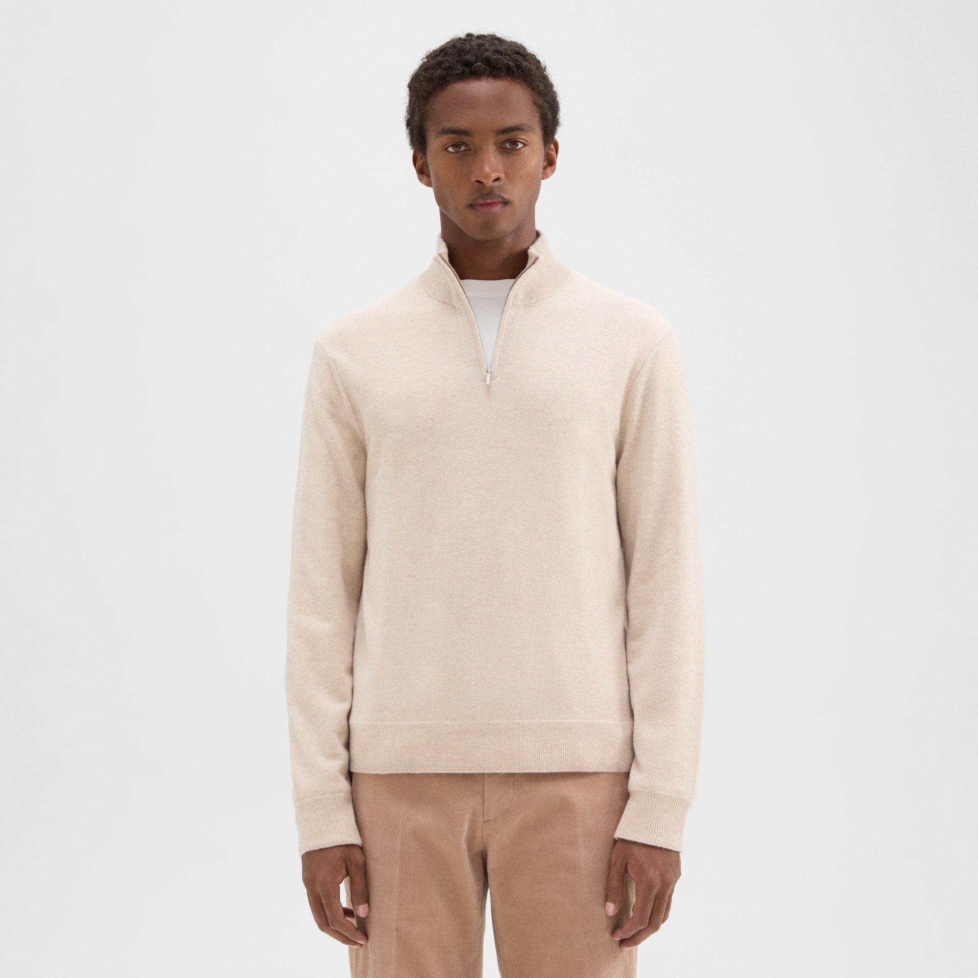 Hilles Quarter-Zip Sweater in Cashmere