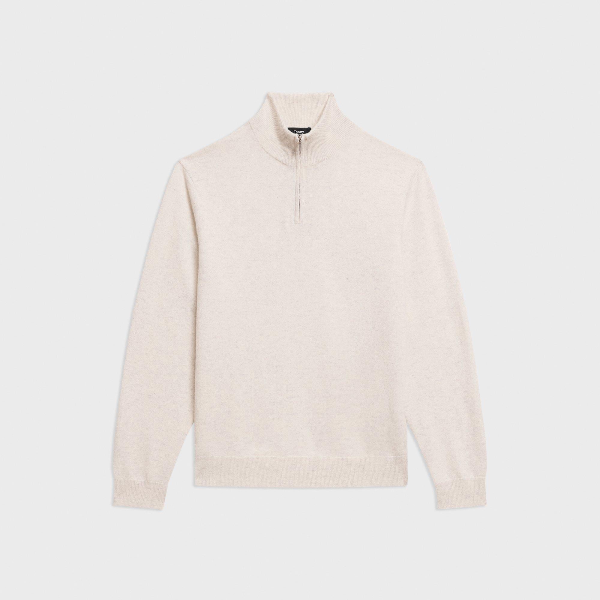 Hilles Quarter-Zip Sweater in Cashmere