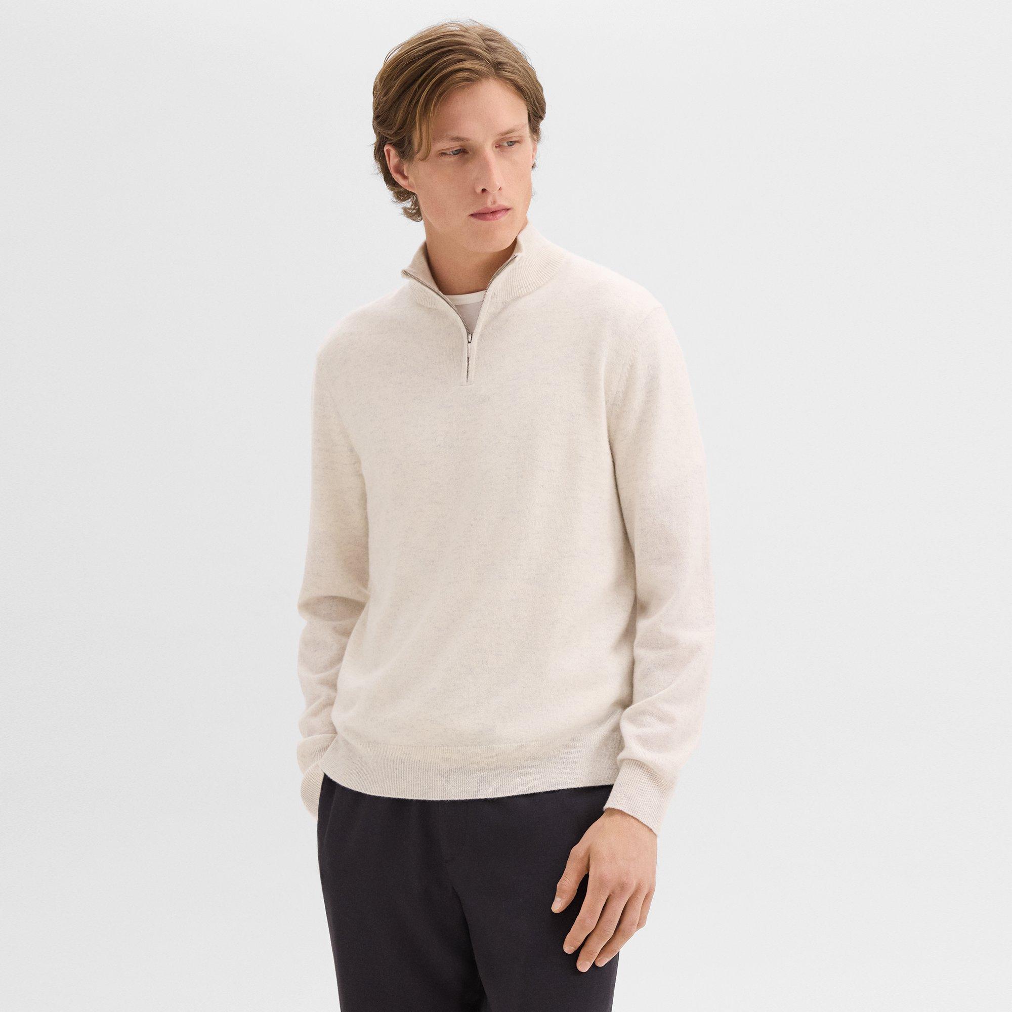 Hilles Quarter-Zip Sweater in Cashmere