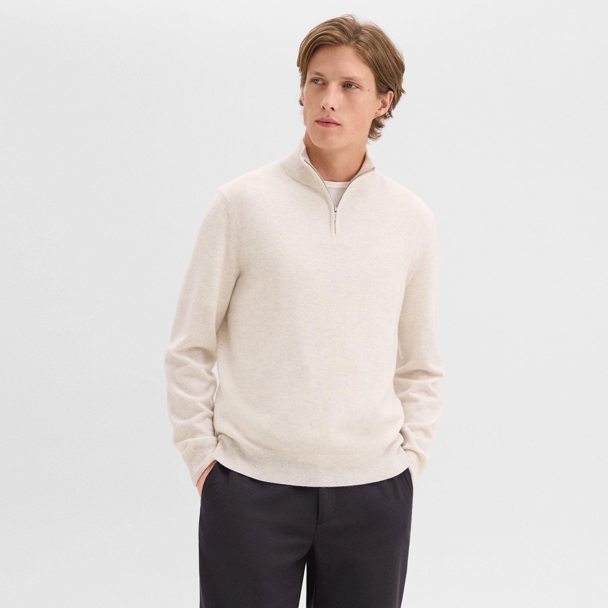 Hilles Quarter-Zip Sweater in Cashmere