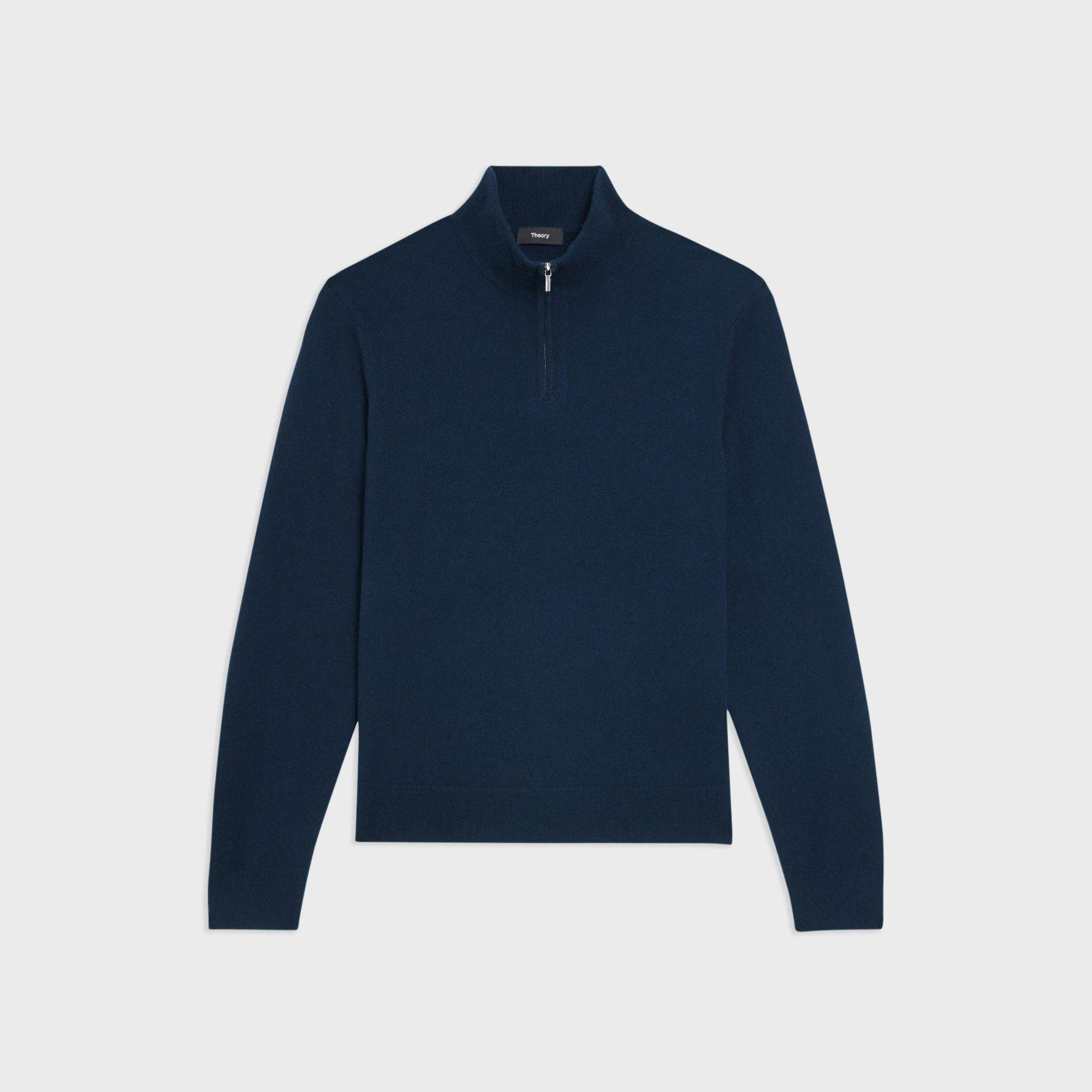 Cashmere Hilles Quarter-Zip Sweater | Theory