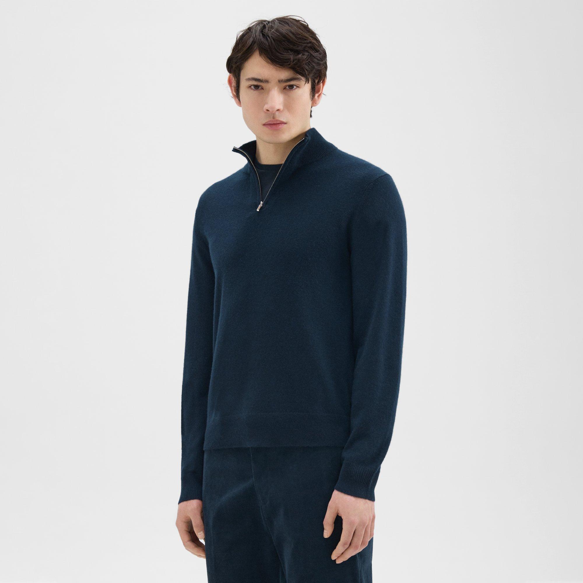 Hilles Quarter-Zip Sweater in Cashmere