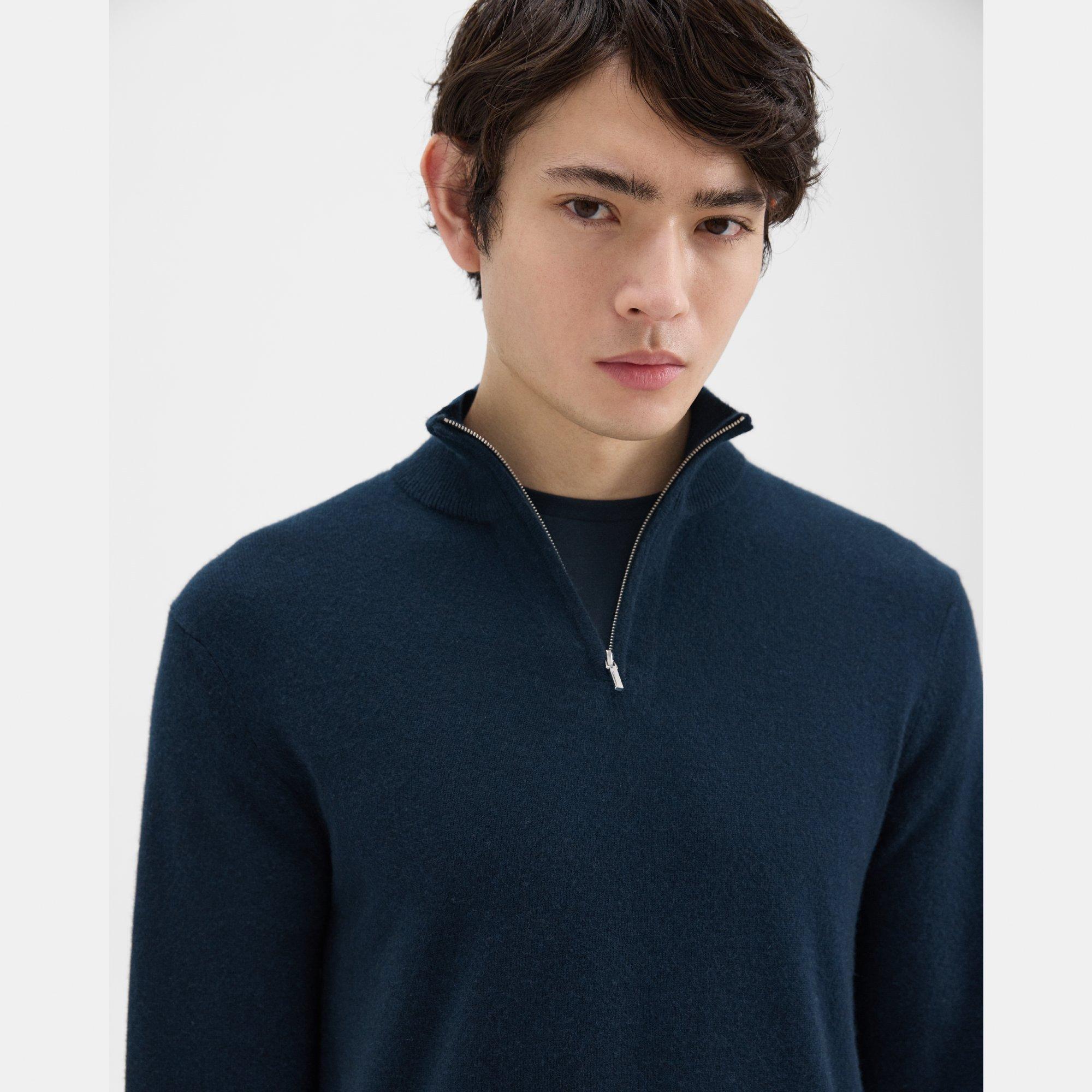 Hilles Quarter-Zip Sweater in Cashmere