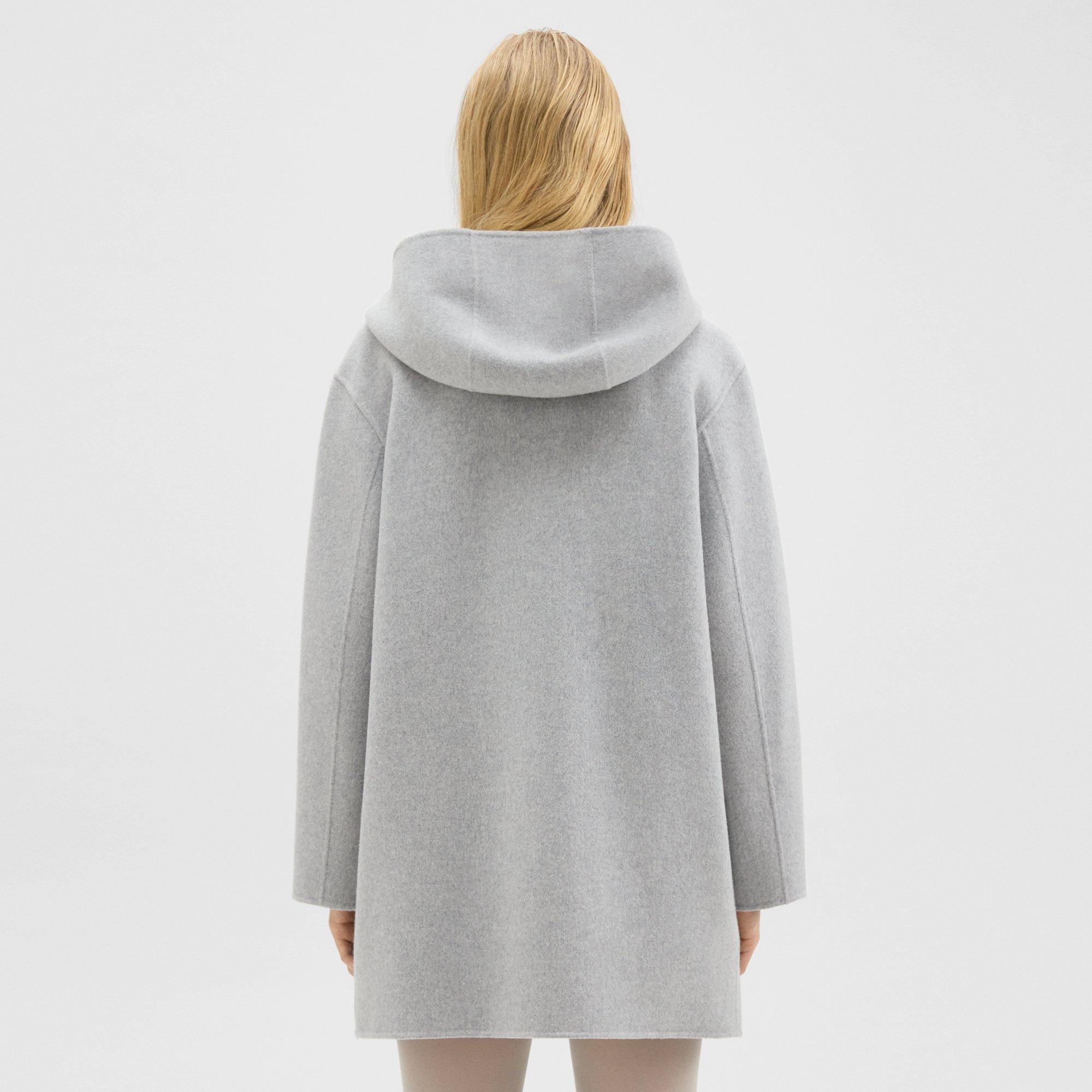 Parka in Double-Face Wool-Cashmere