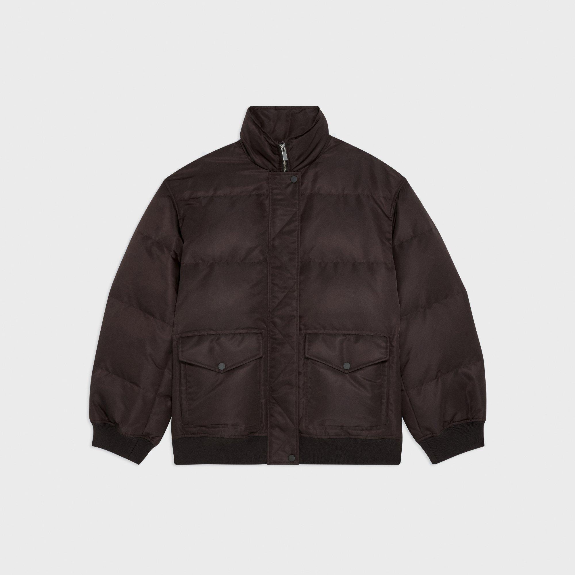 Oversized Puffer Jacket in Recycled Nylon