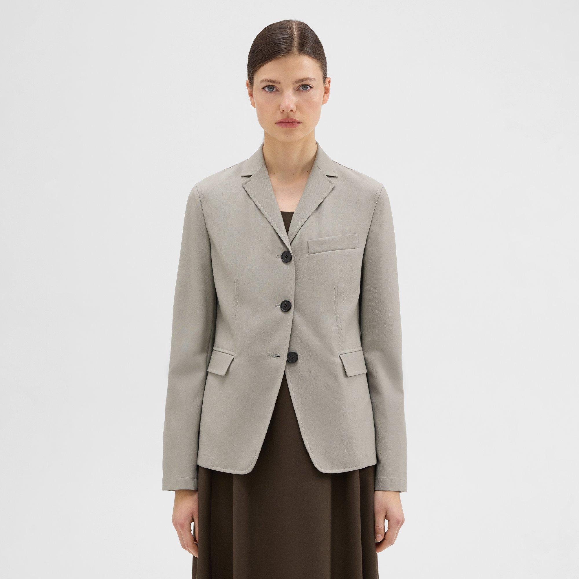 Theory good hot sale wool blazer