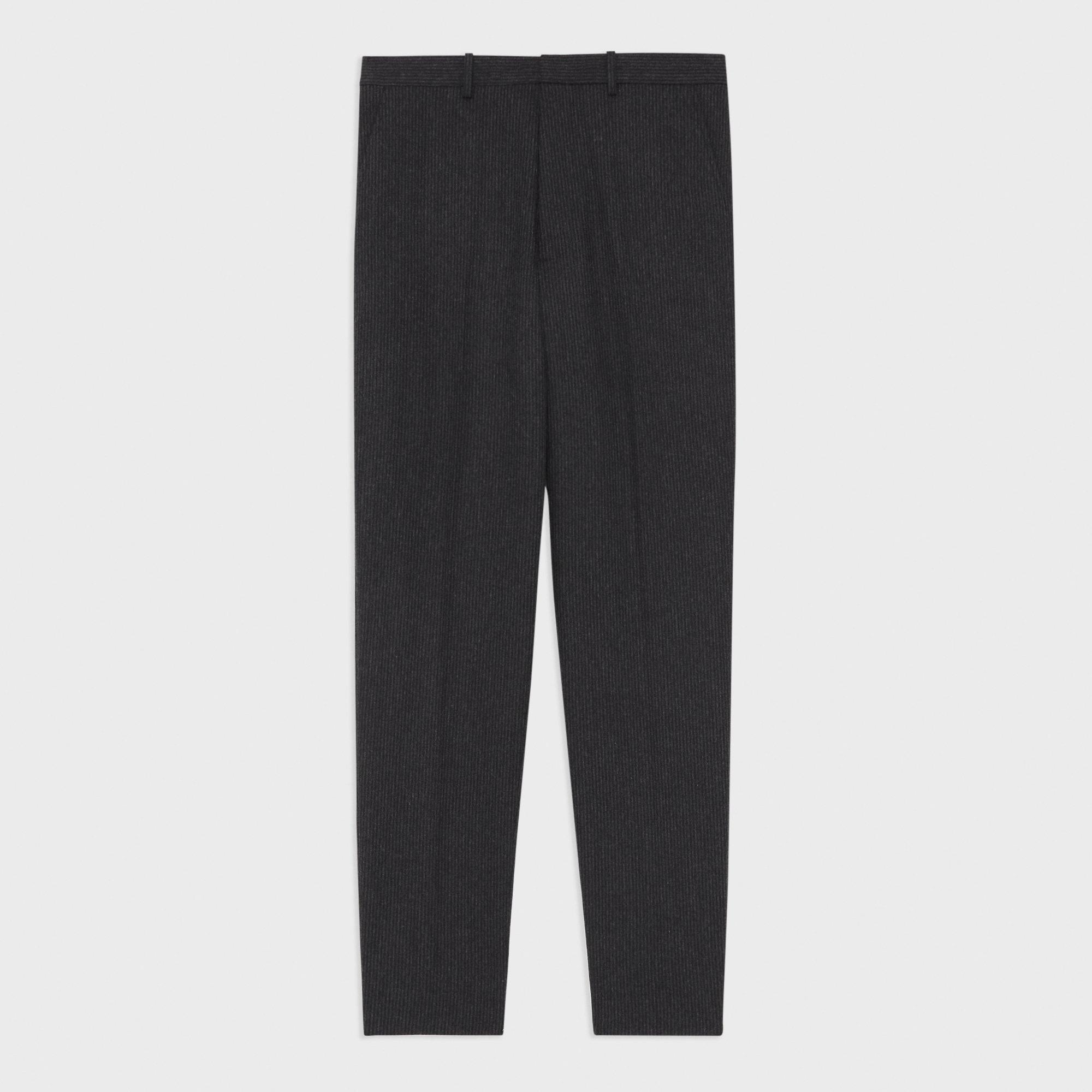 Tapered Pinstripe Flannel Pant