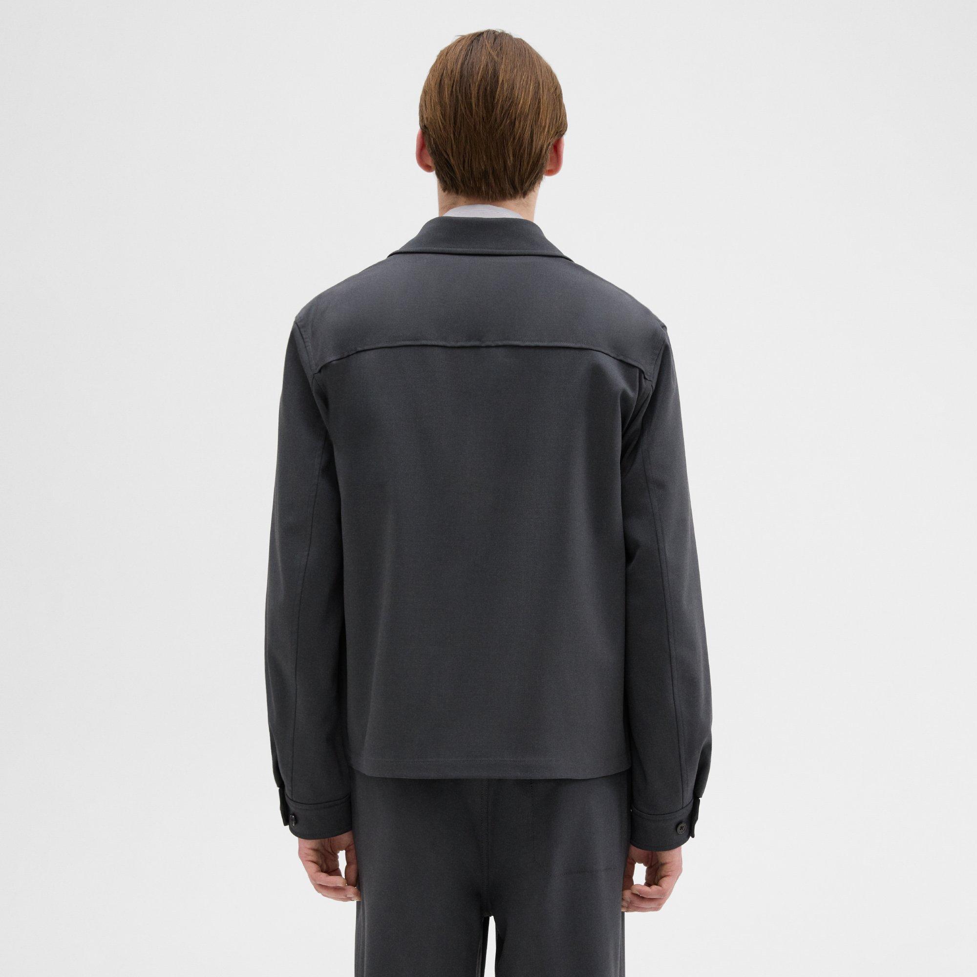 SUBLATIONS WOOL GABARDINE BELTED SHIRT - シャツ