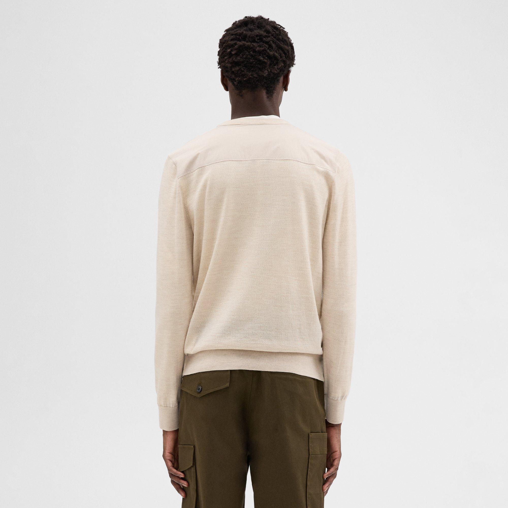 Nylon-Wool Combo Sweater