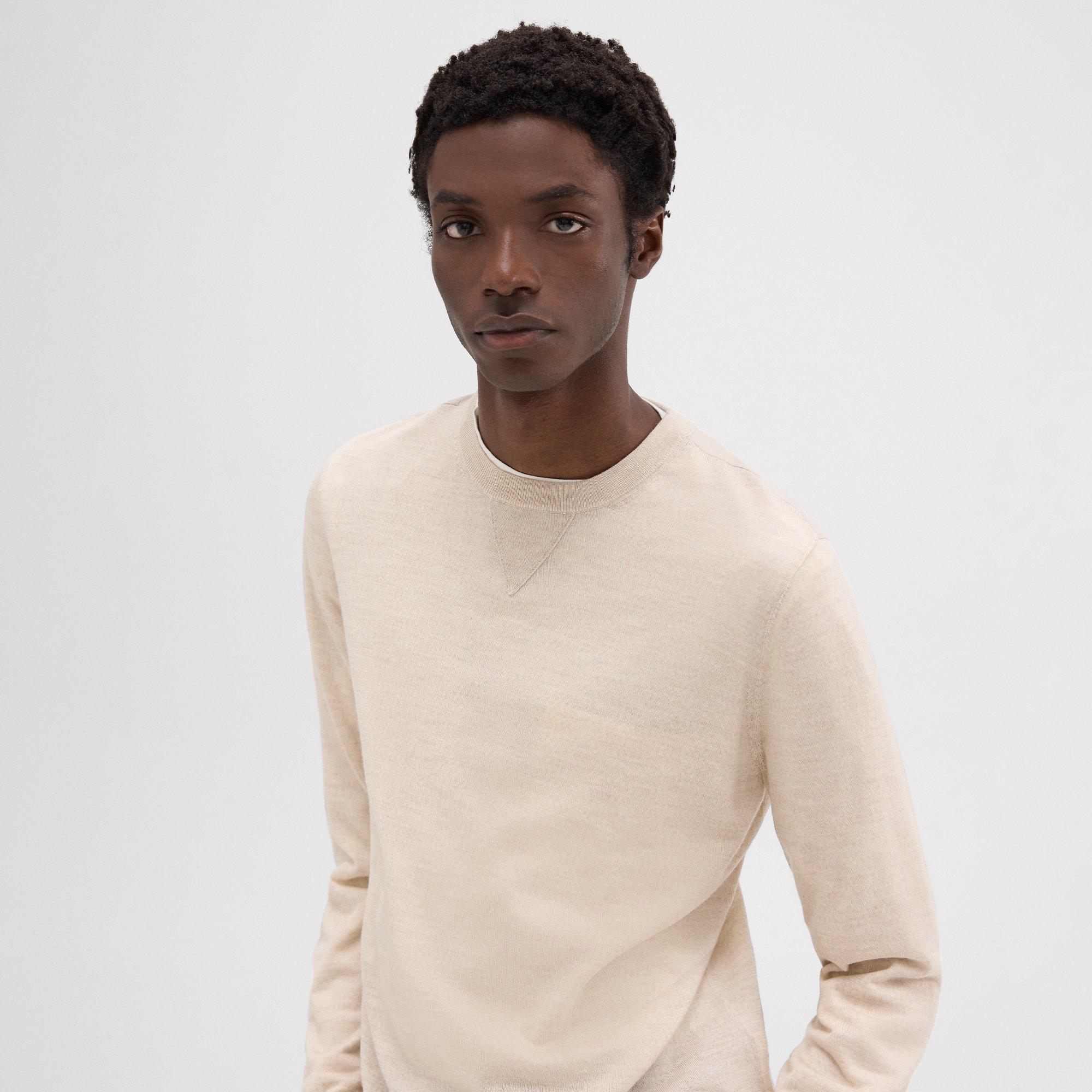 Nylon-Wool Combo Sweater