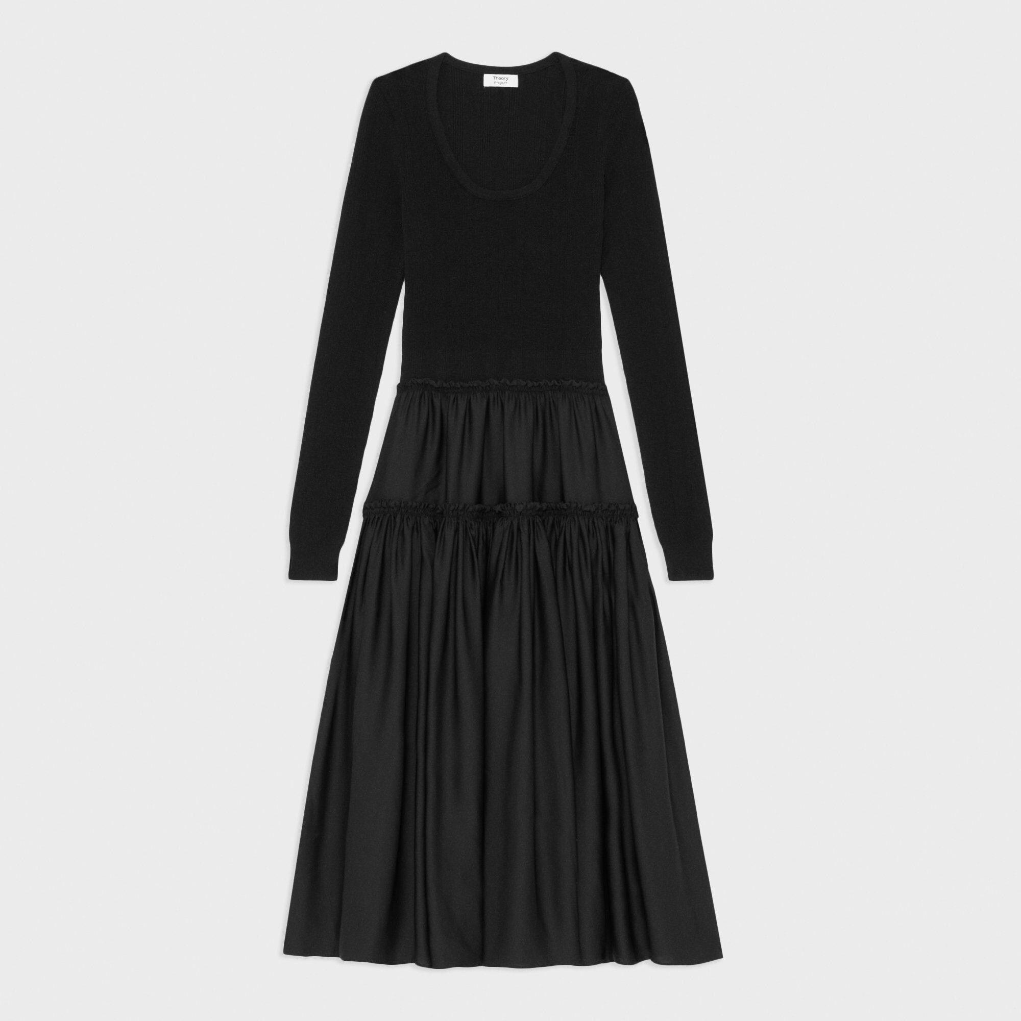 Wool-Viscose Combo Dress