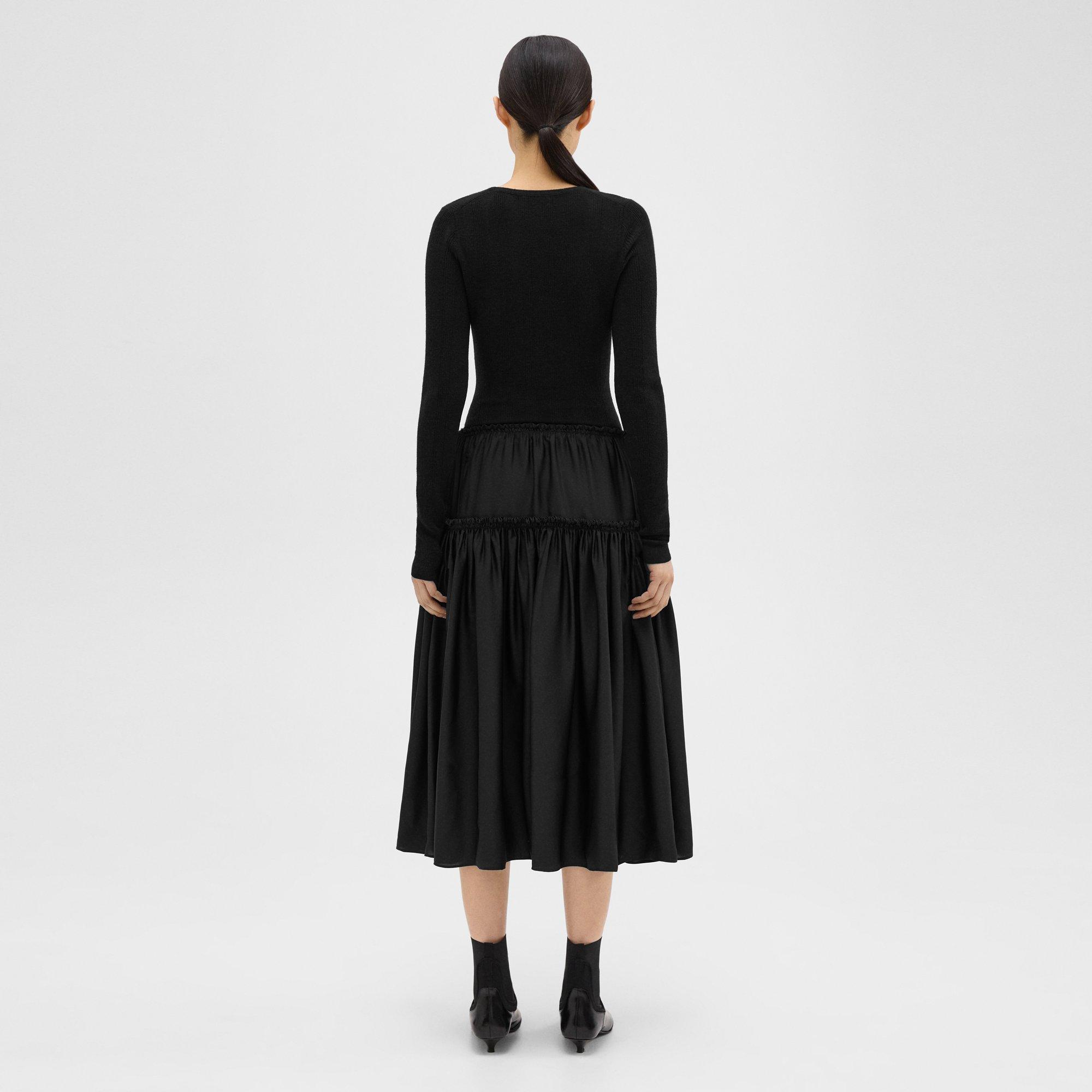 Wool-Viscose Combo Dress