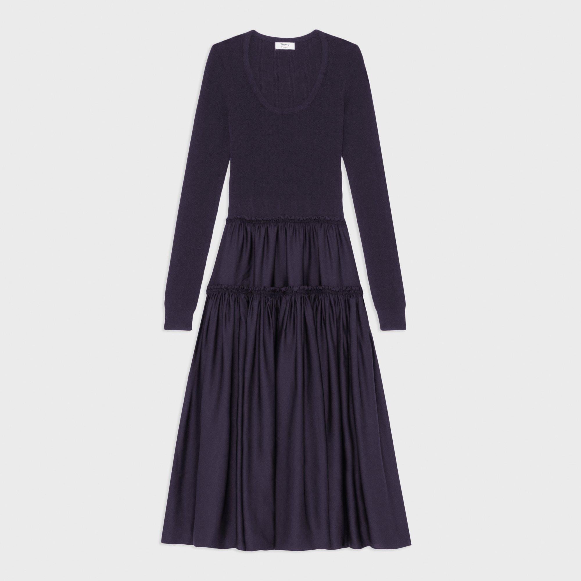 Wool-Viscose Combo Dress