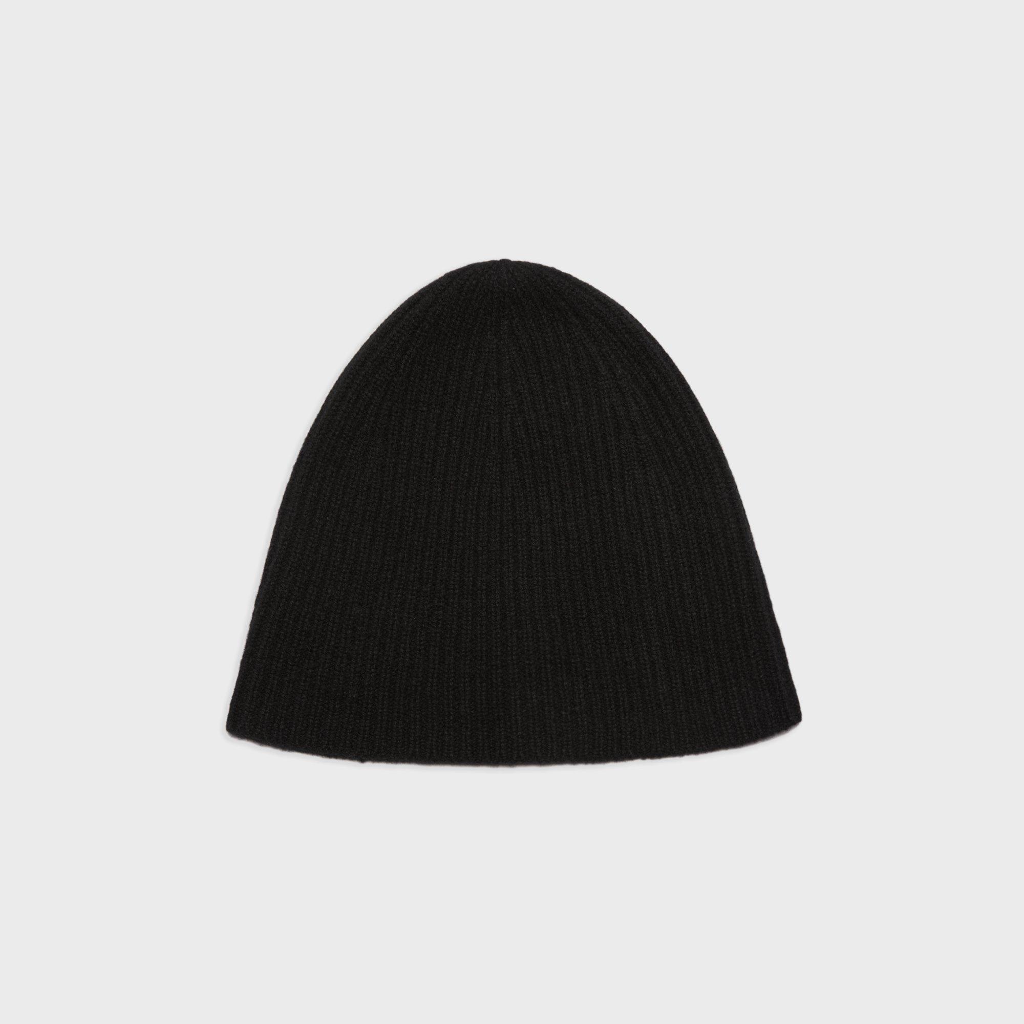 Beanie in Ribbed Cashmere