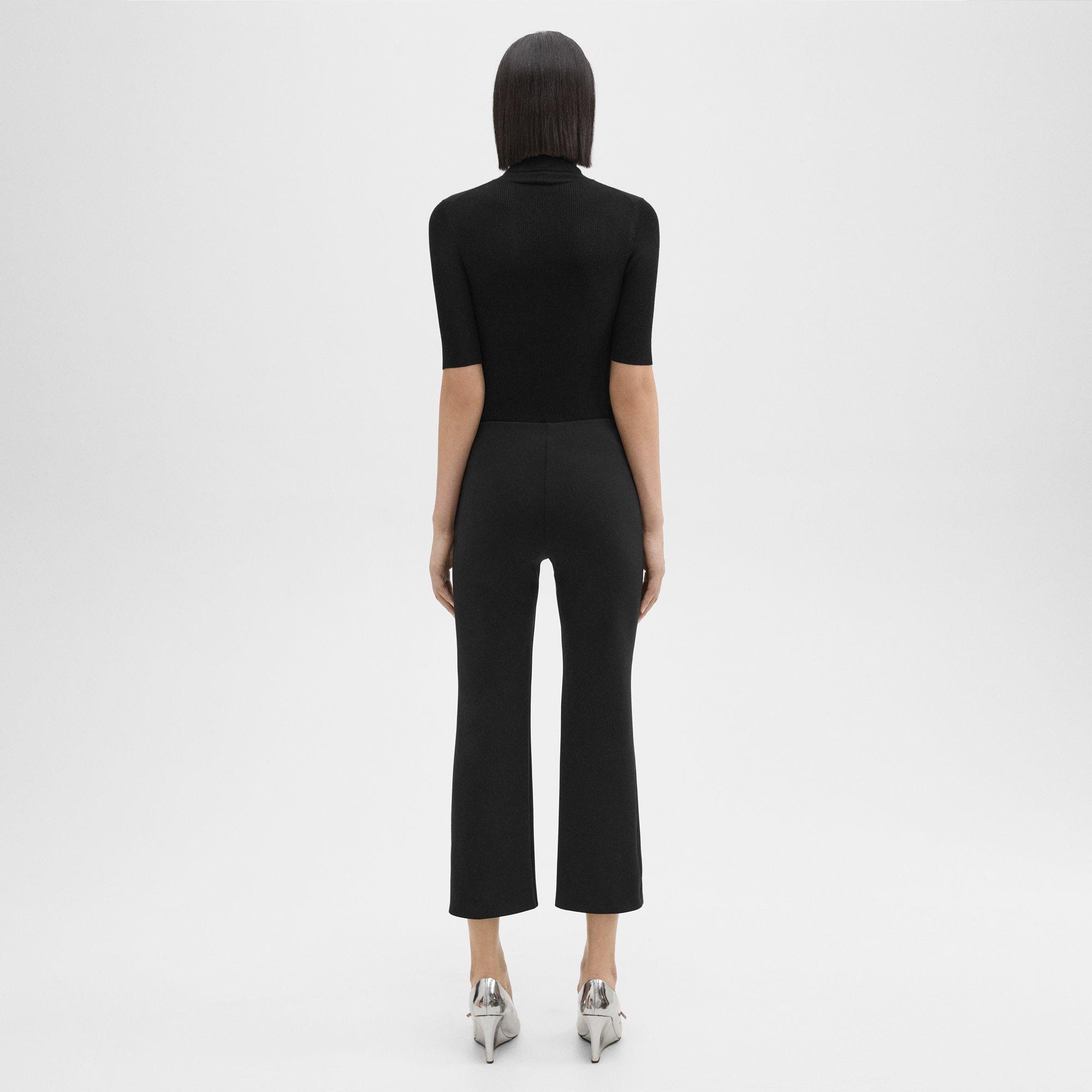 Cropped Kick Pant in Scuba