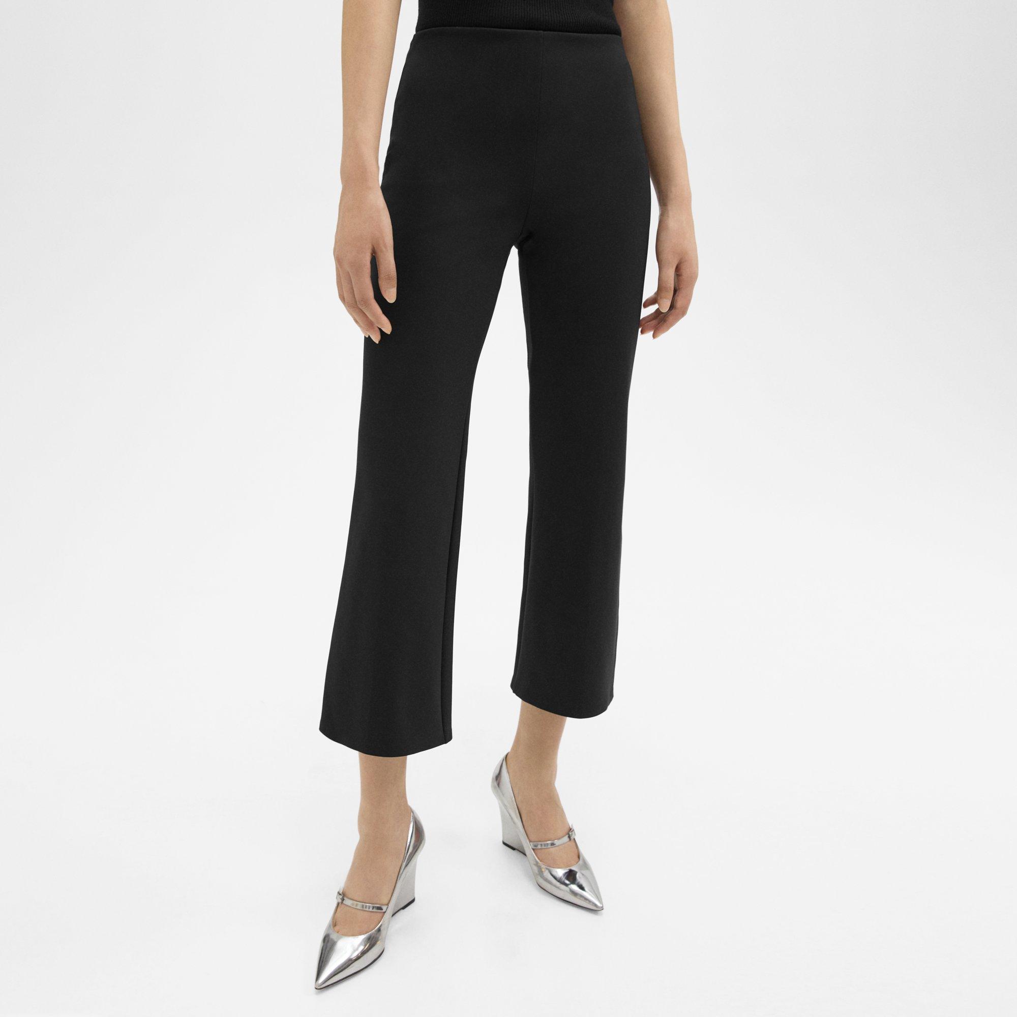 Cropped Kick Pant in Scuba