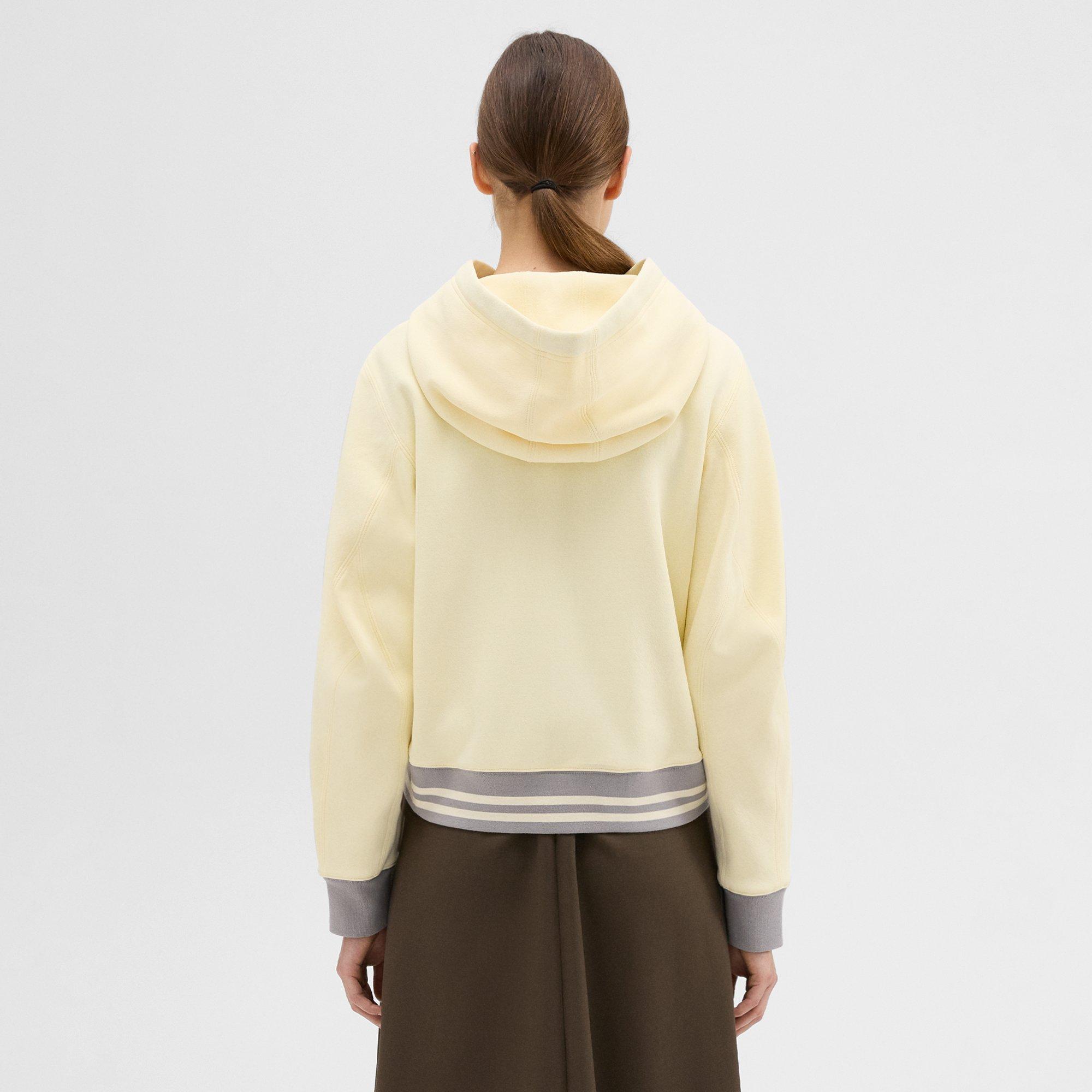 Cropped Scuba Hoodie