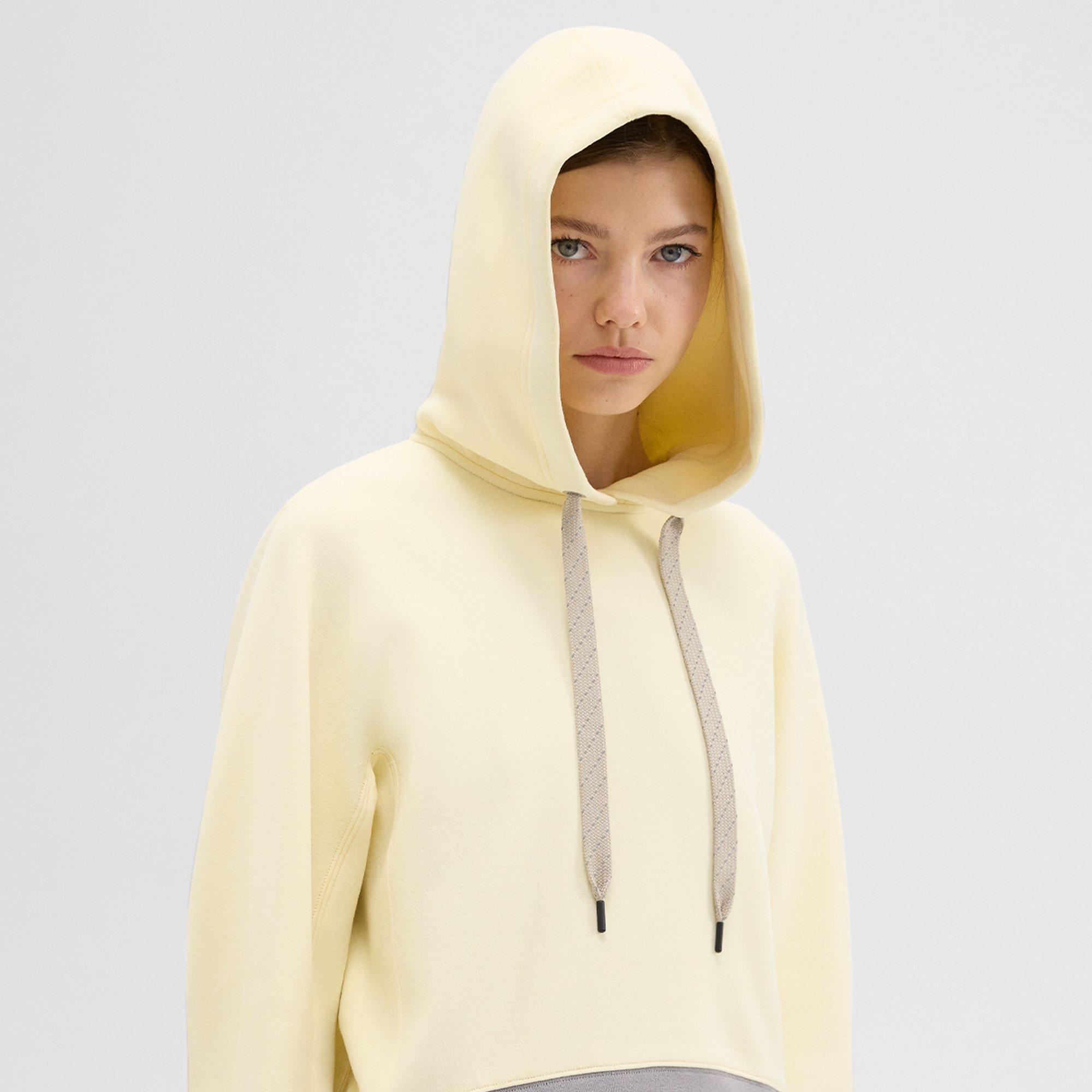 Cropped Scuba Hoodie