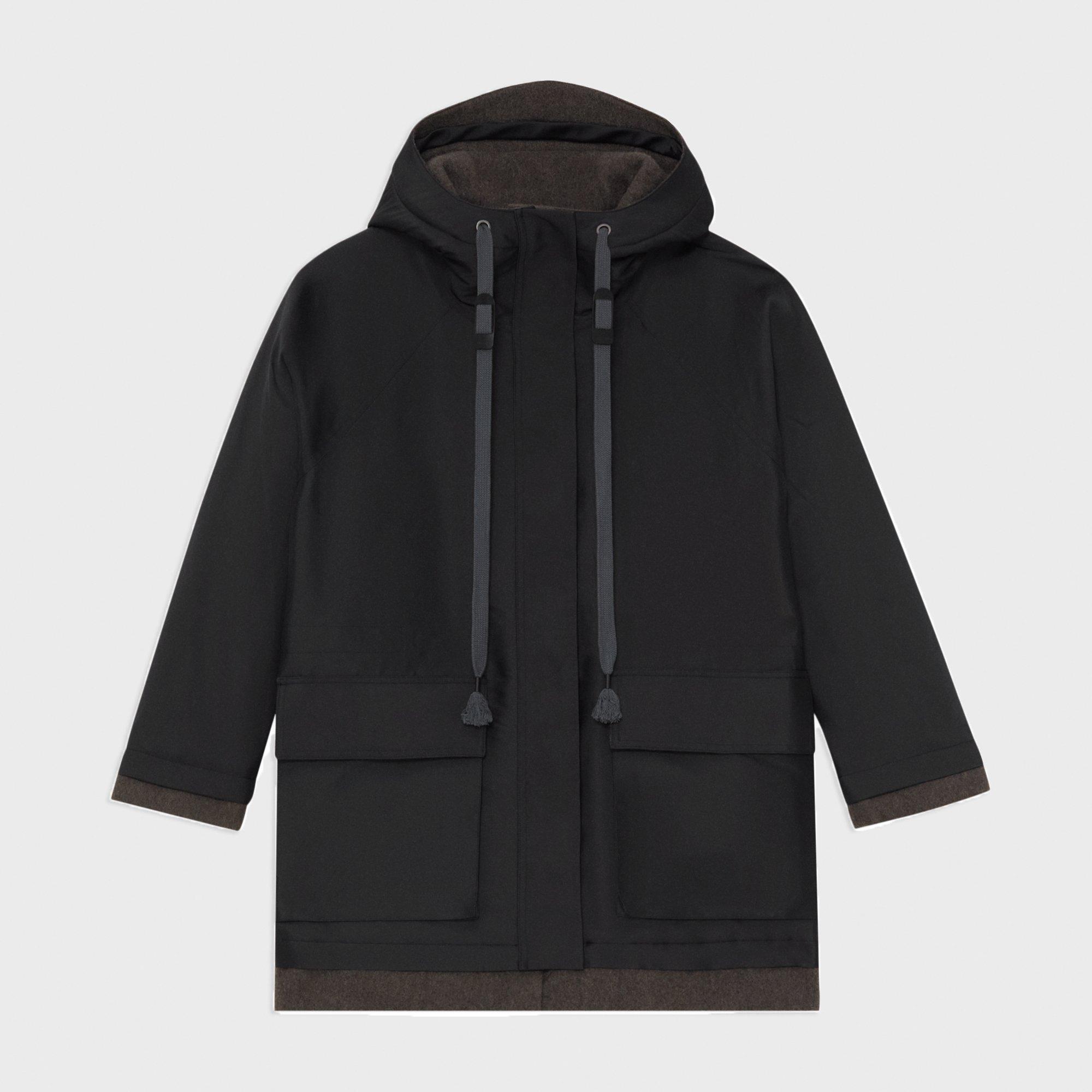 Recycled Poly Reversible Bomber Jacket