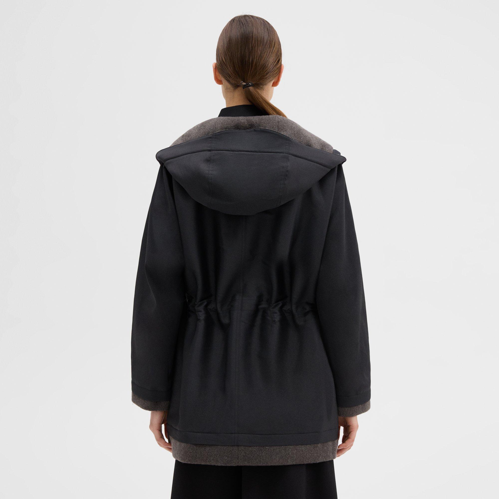 Recycled Poly Reversible Bomber Jacket