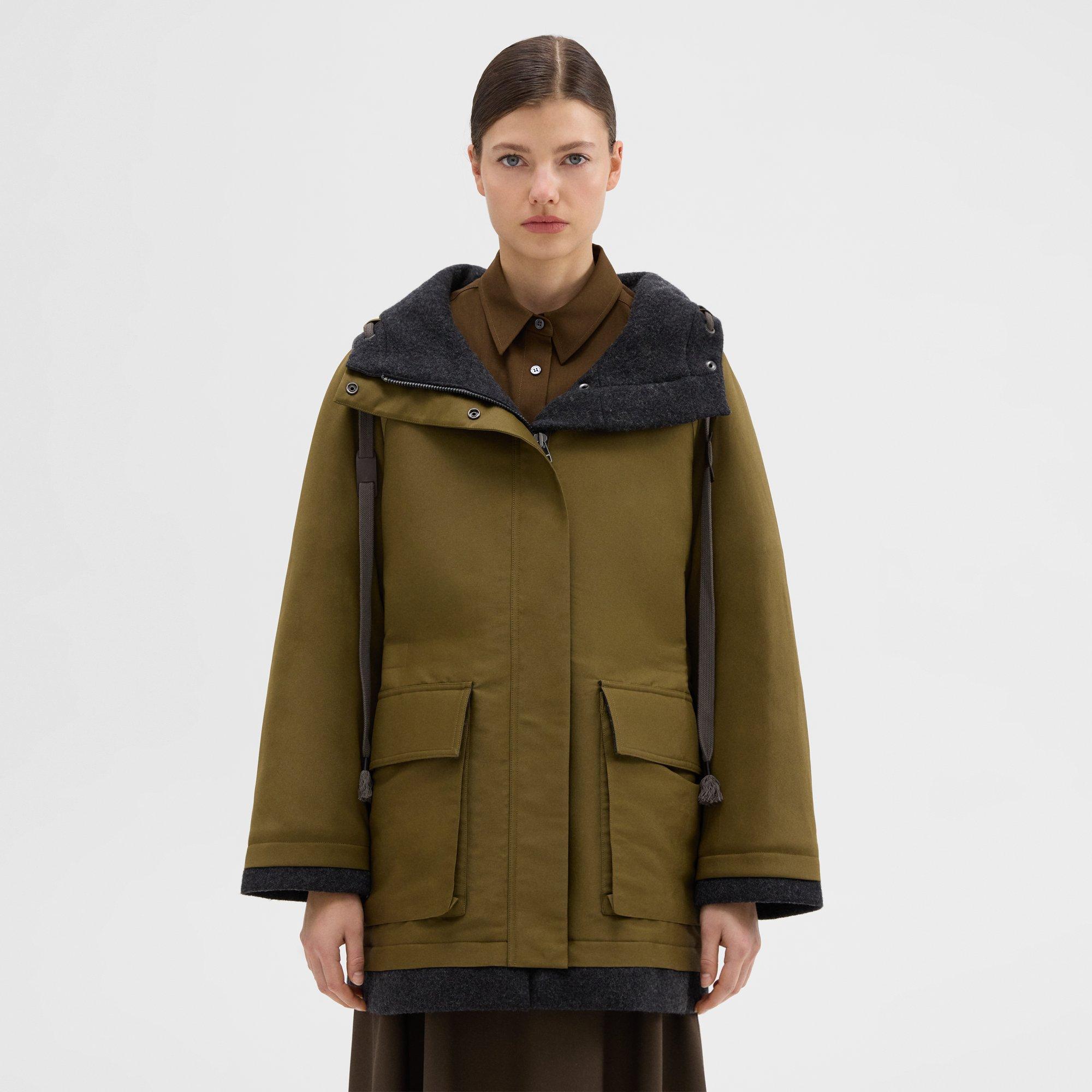 Theory Oversized Parka