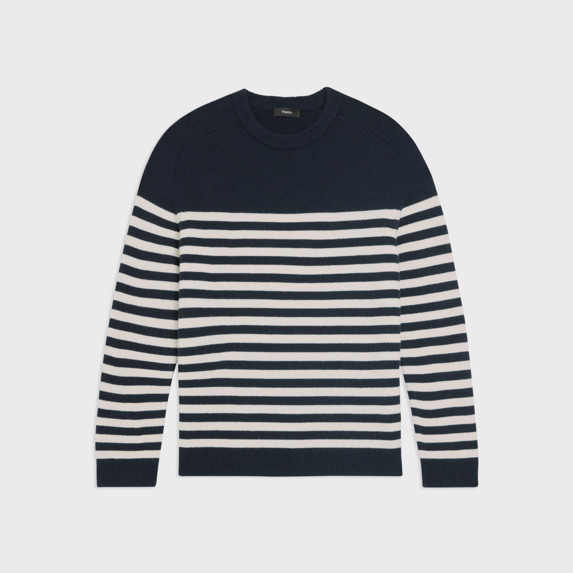 Latho Striped Sweater in Wool-Cashmere