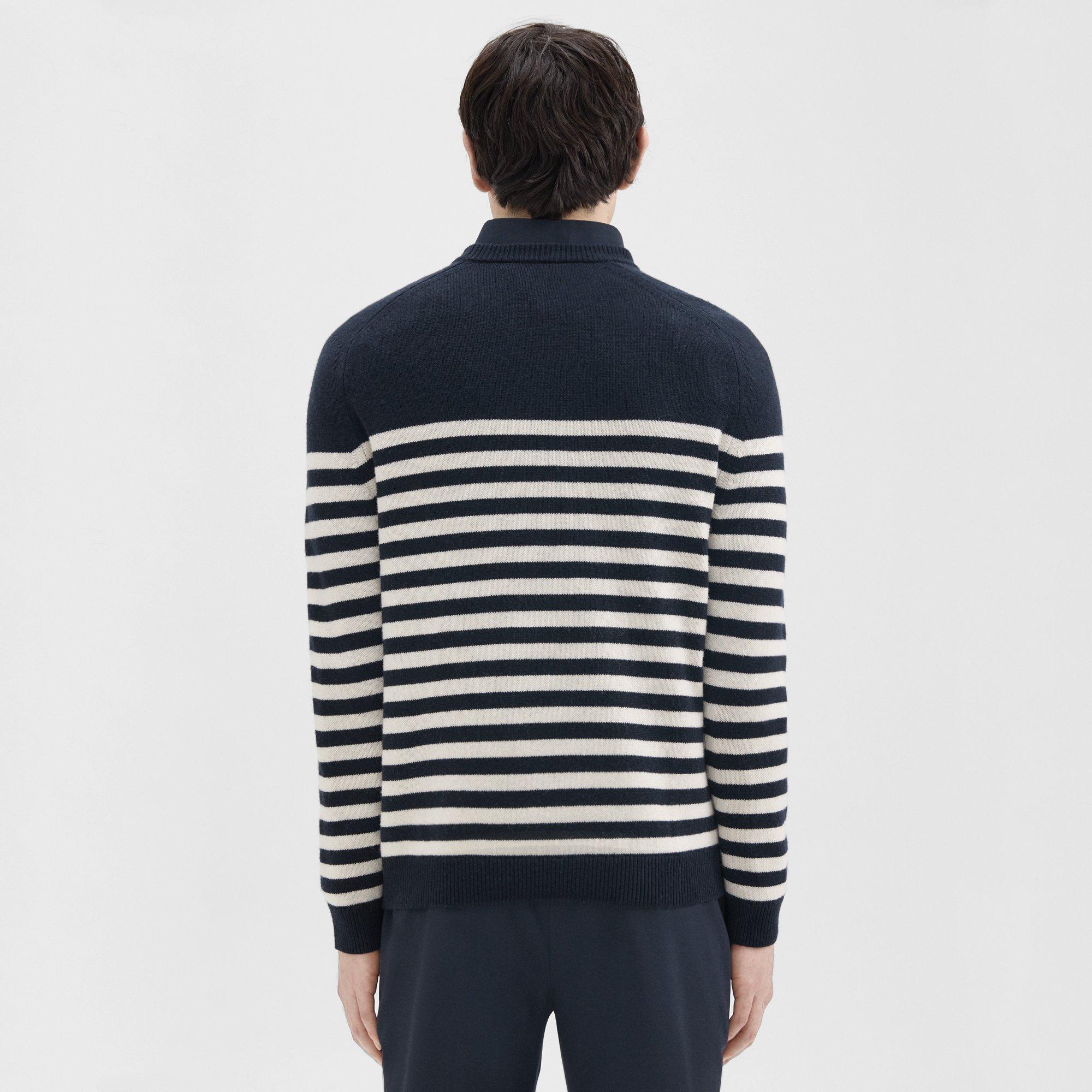 Latho Striped Sweater in Wool-Cashmere