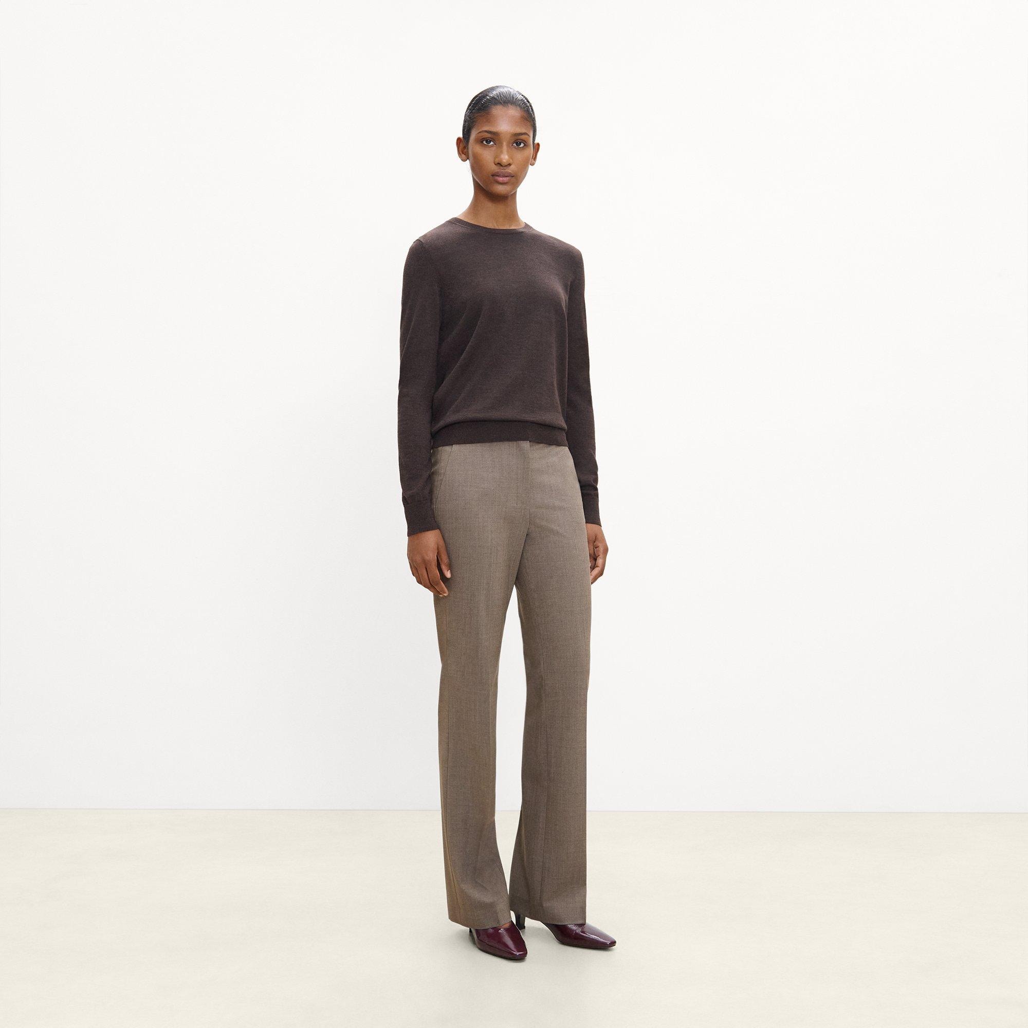 Flared Pant, 34'' in Good Wool