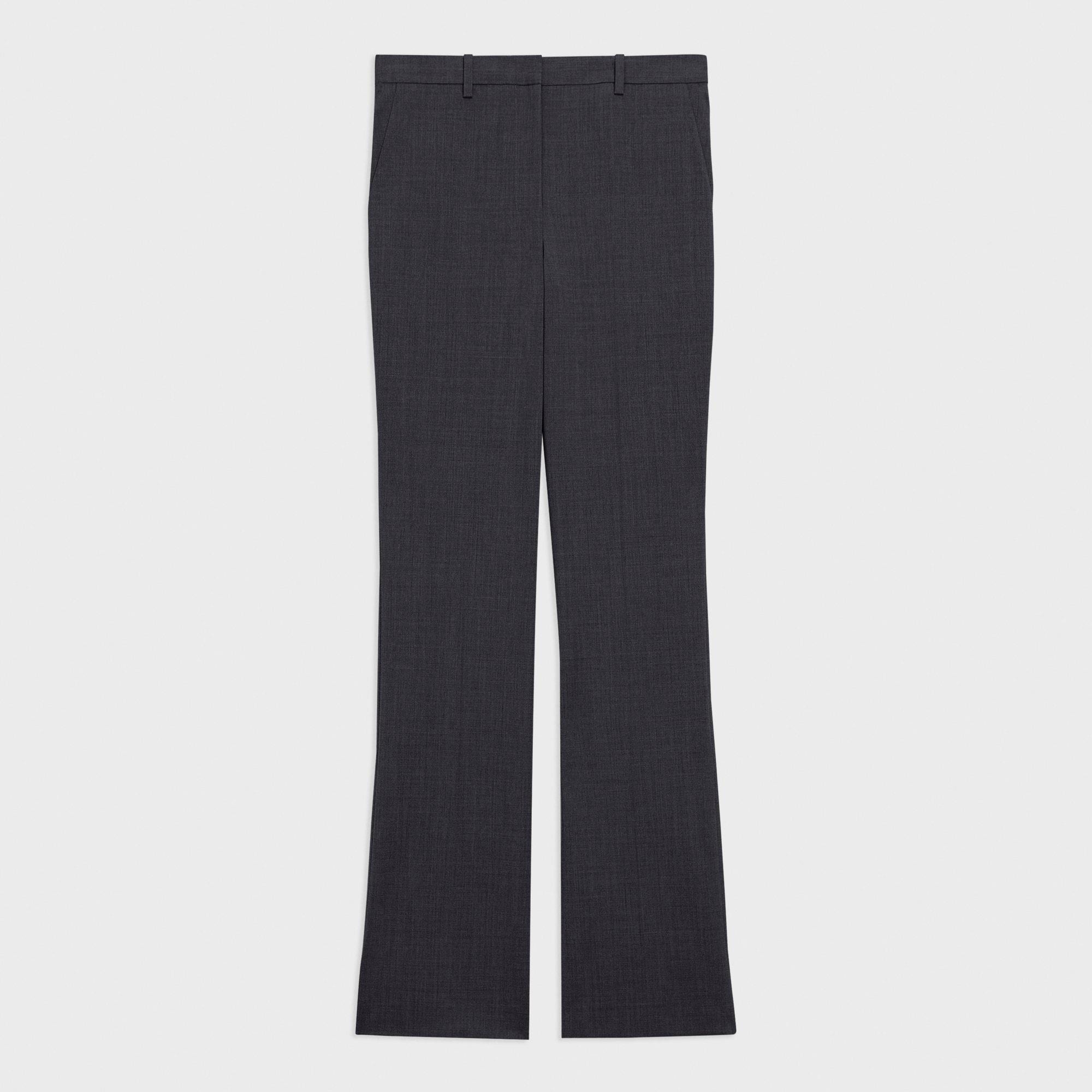 Pantalon Évasé en Good Wool