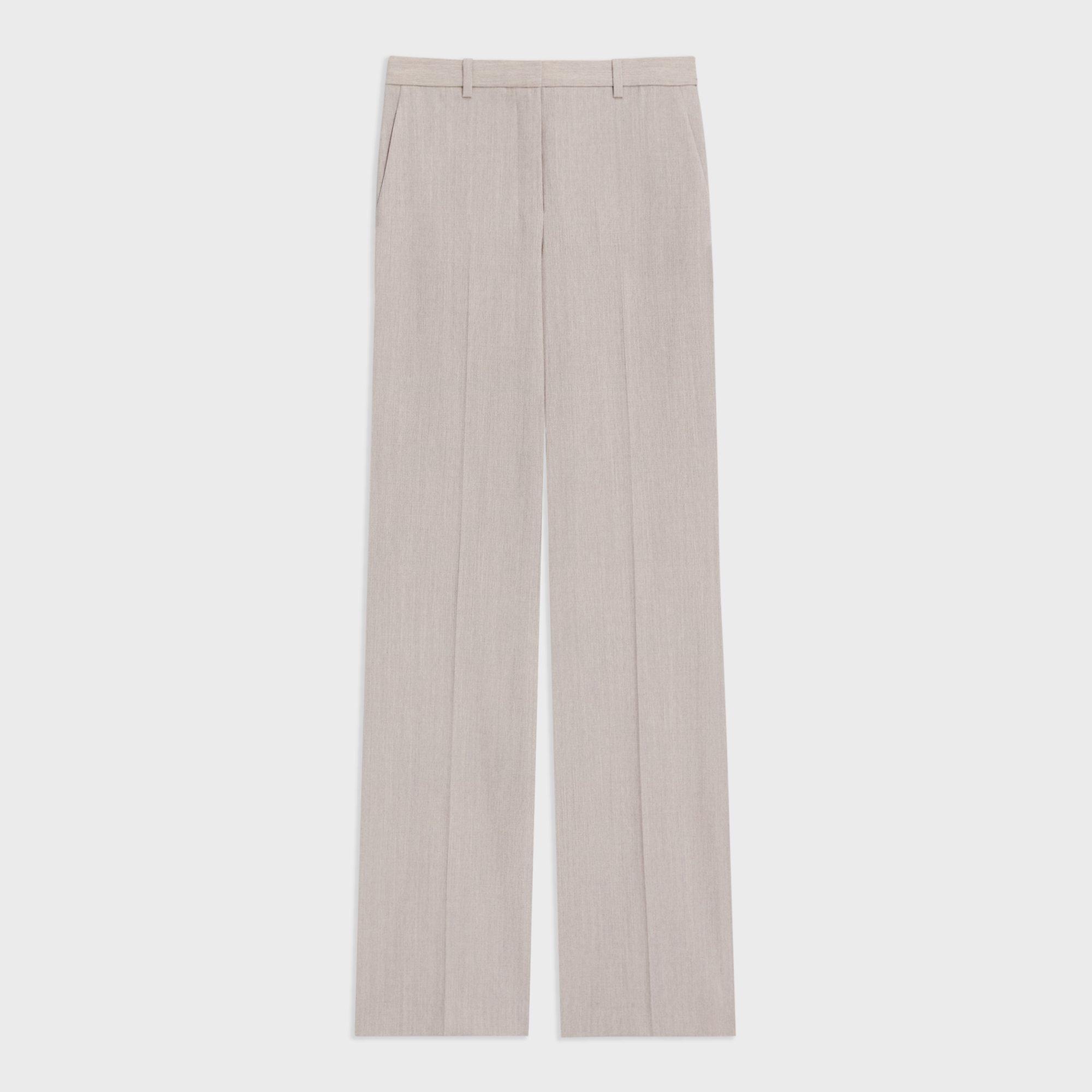 Flared Trousers in Good Wool