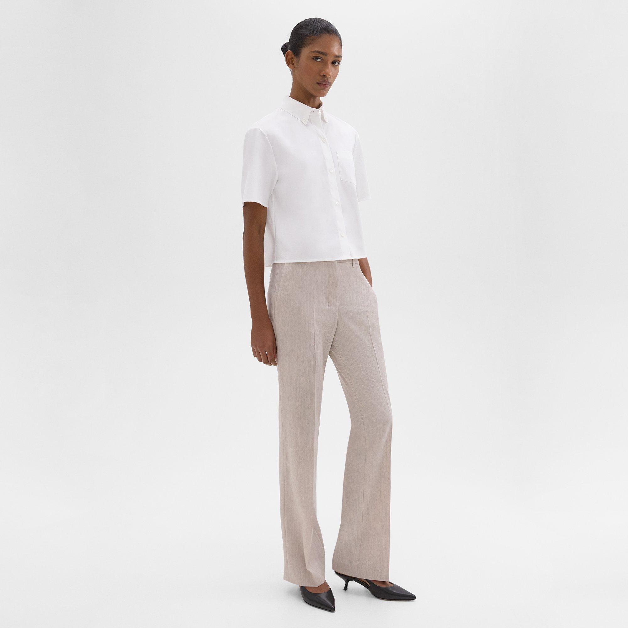 33.5'' Flared Pant in Good Wool