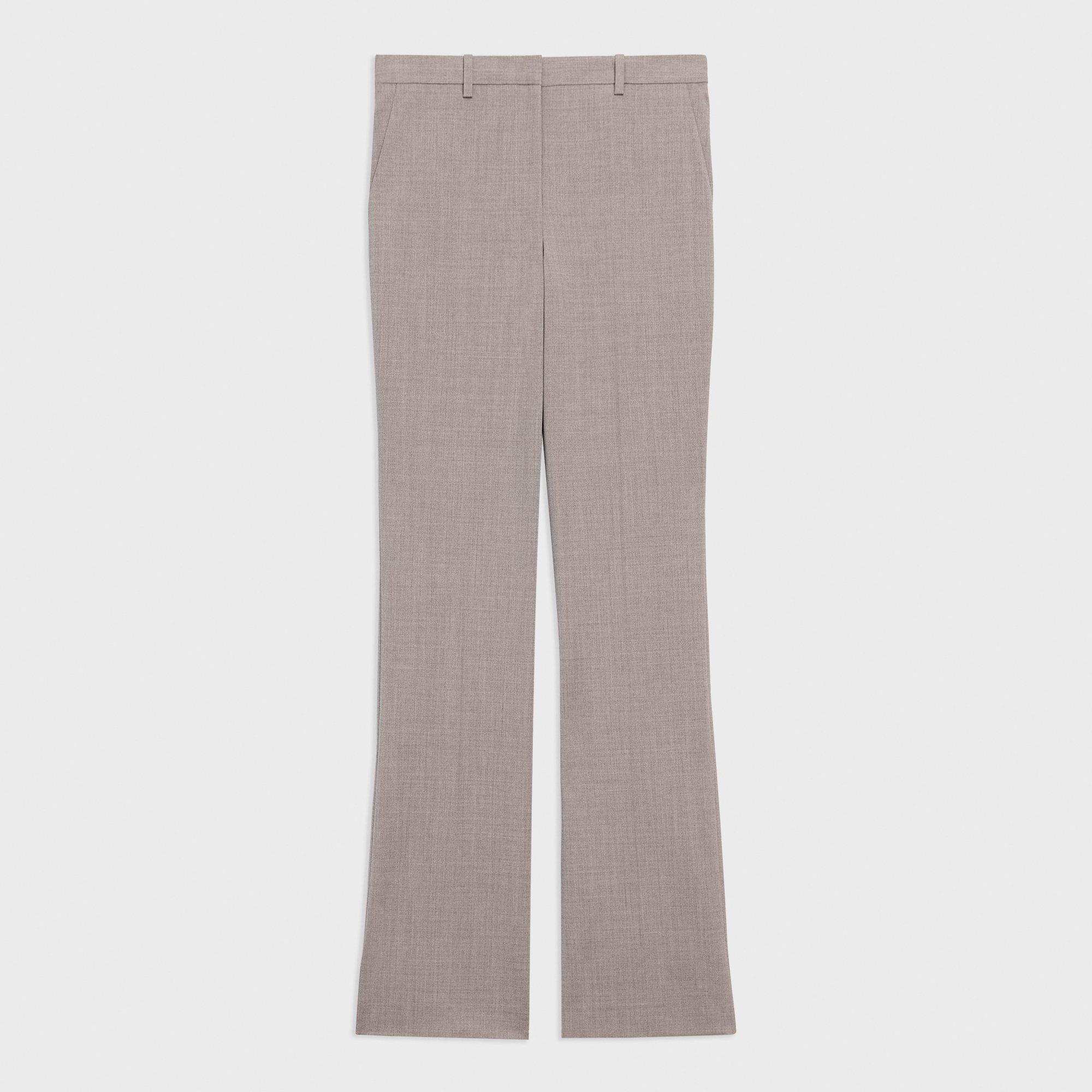 Pantalon Évasé en Good Wool