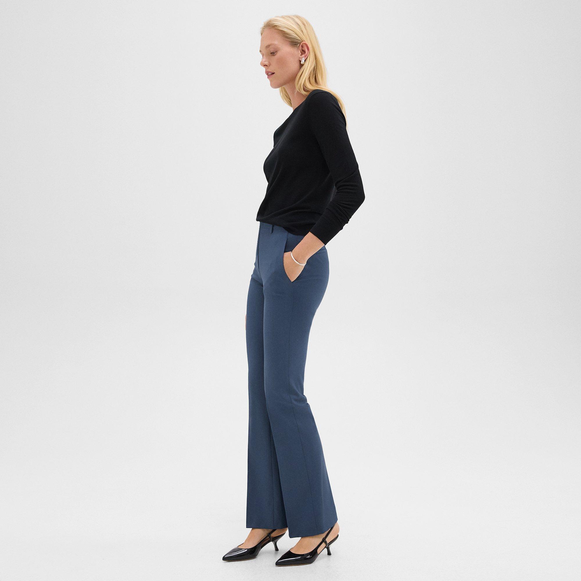33.5'' Flared Pant in Good Wool