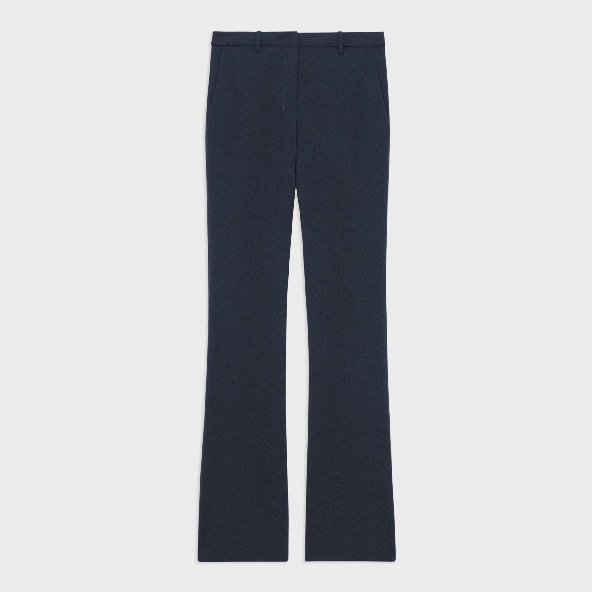 Flared Trousers in Good Wool