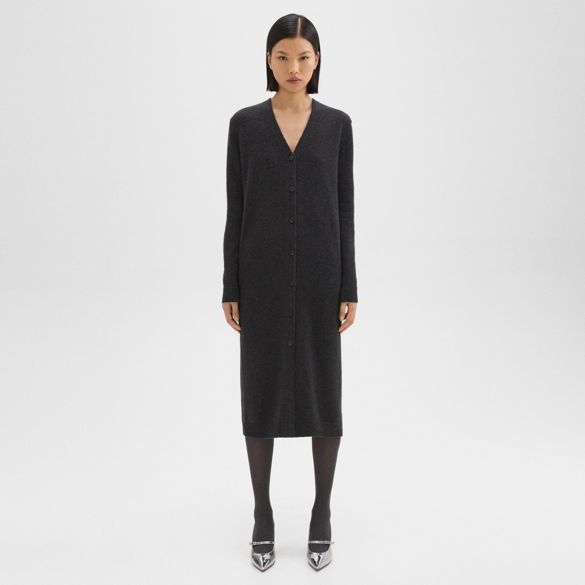 Theory Duster Cardigan in Recycled Wool-Cashmere