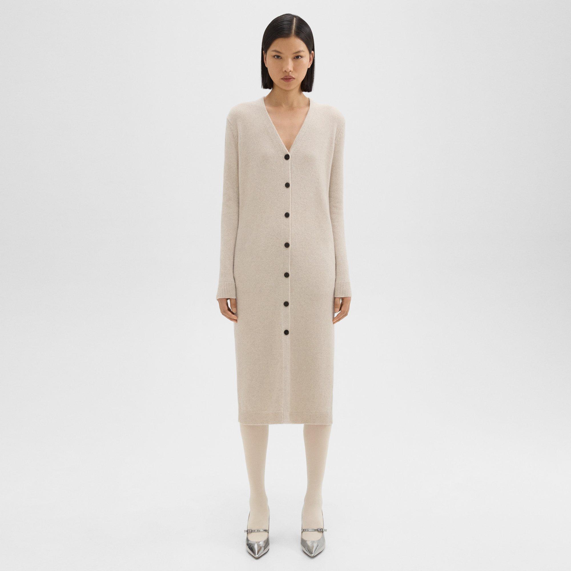 Theory Duster Cardigan in Recycled Wool-Cashmere