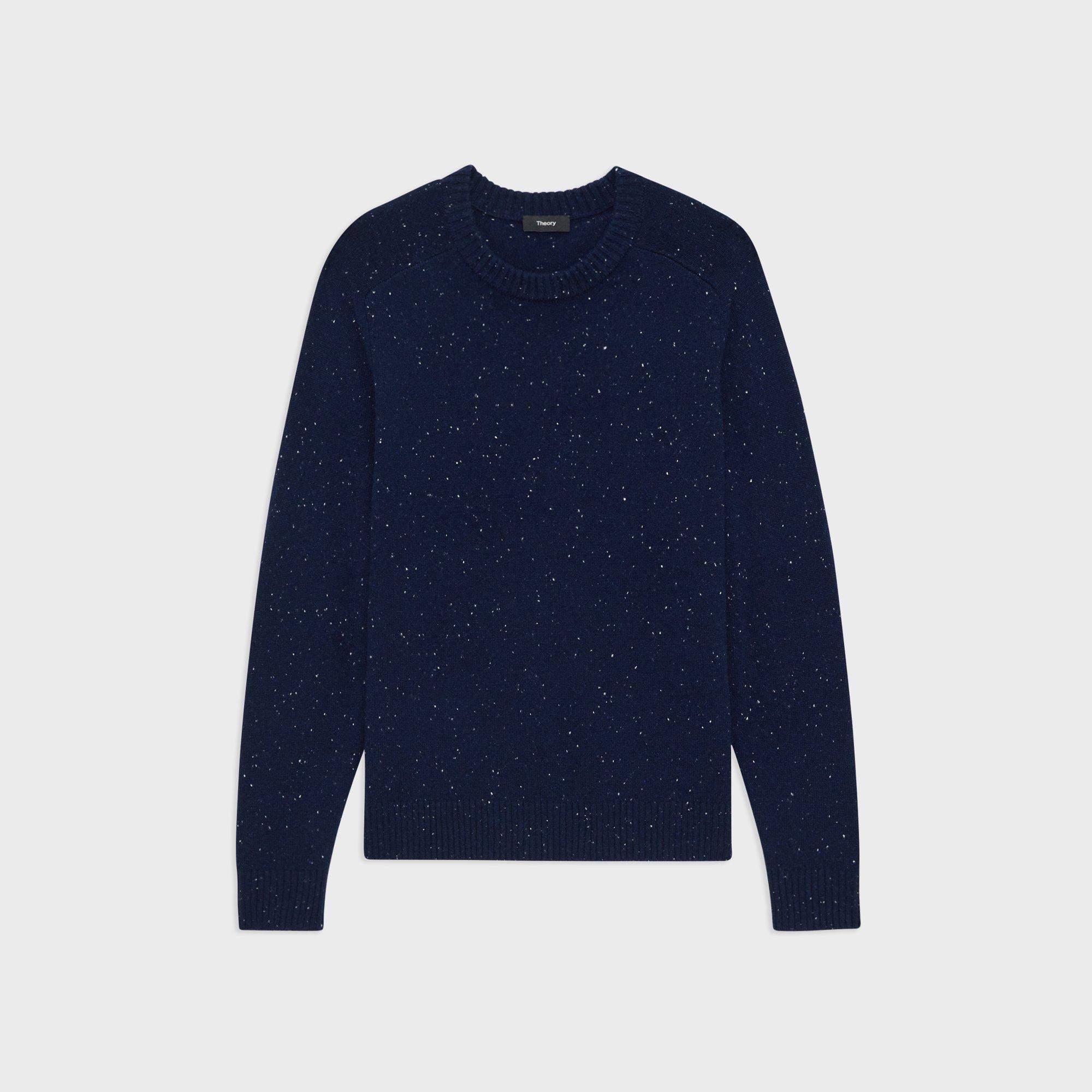 Dinin Crewneck Sweater in Donegal Wool-Cashmere