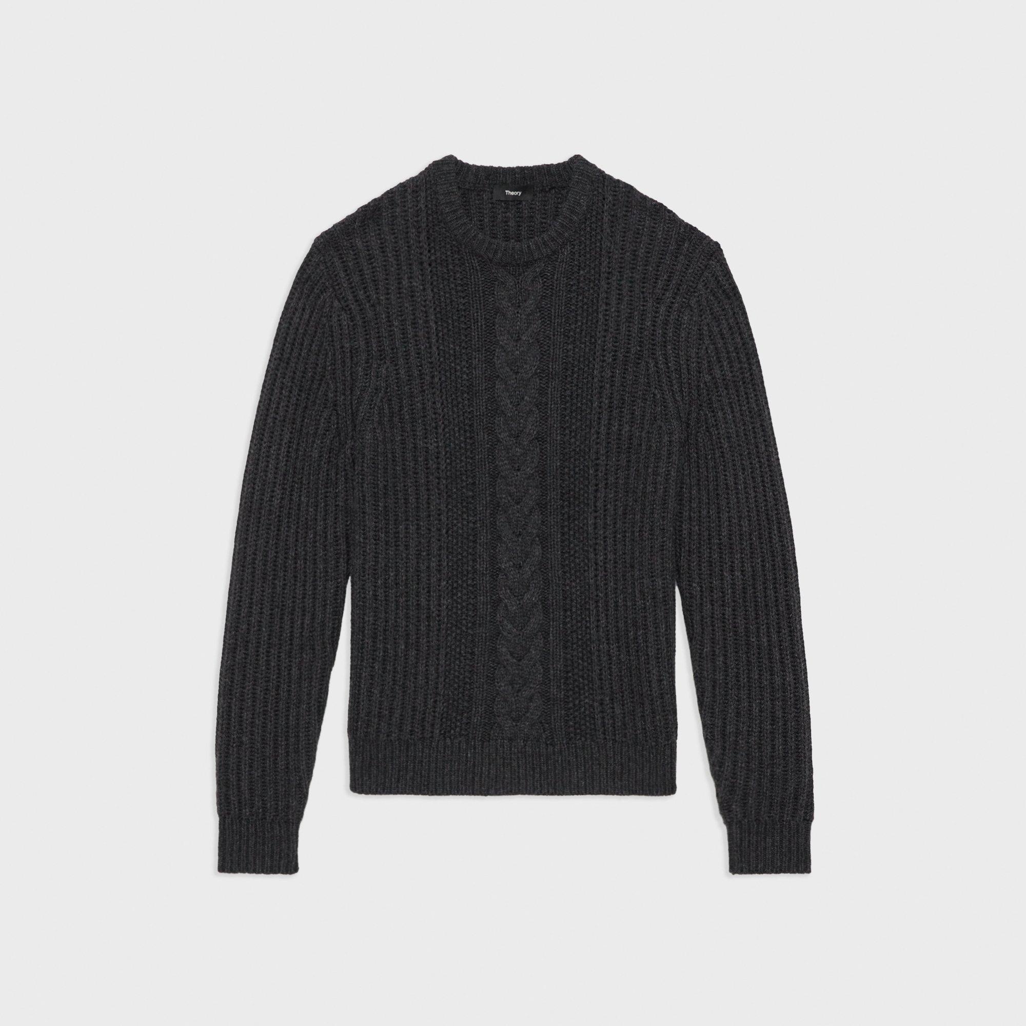 Vilare Cable Knit Sweater in Dane Wool