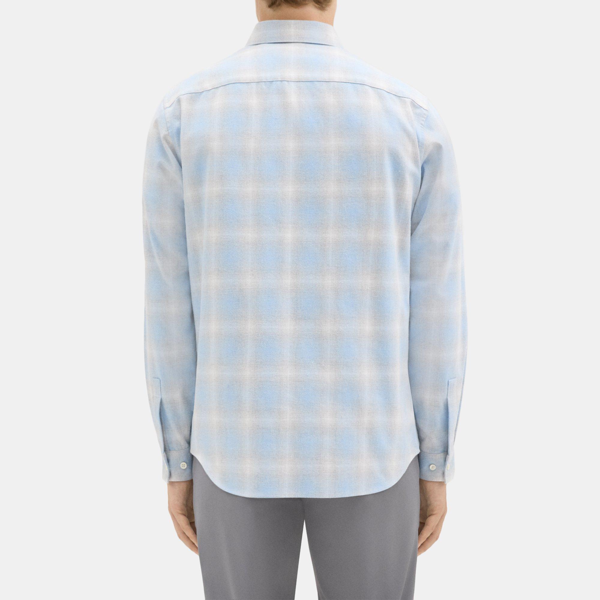 Irving Shirt in Cotton-Blend Flannel